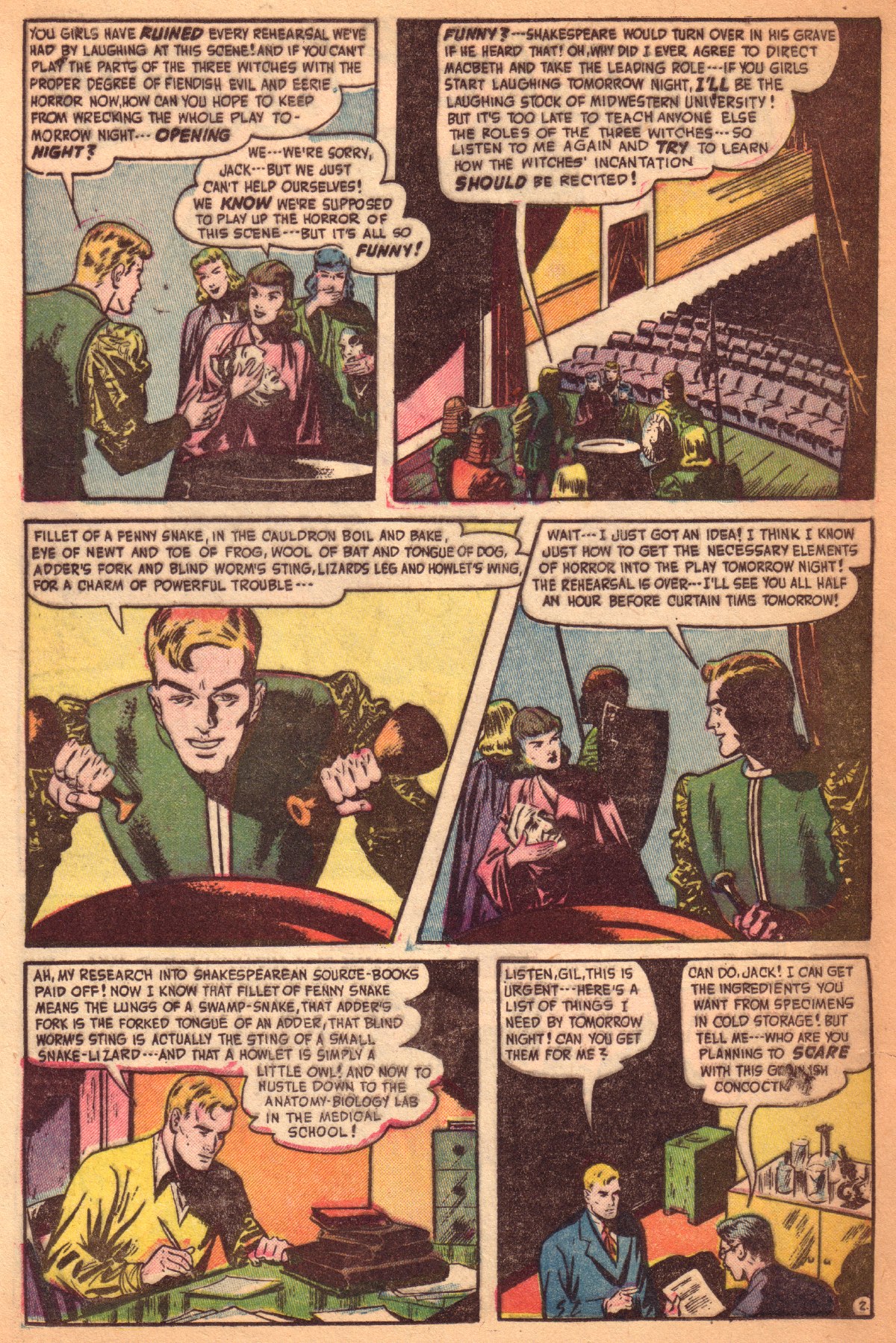 Read online Adventures Into The Unknown comic -  Issue #29 - 42