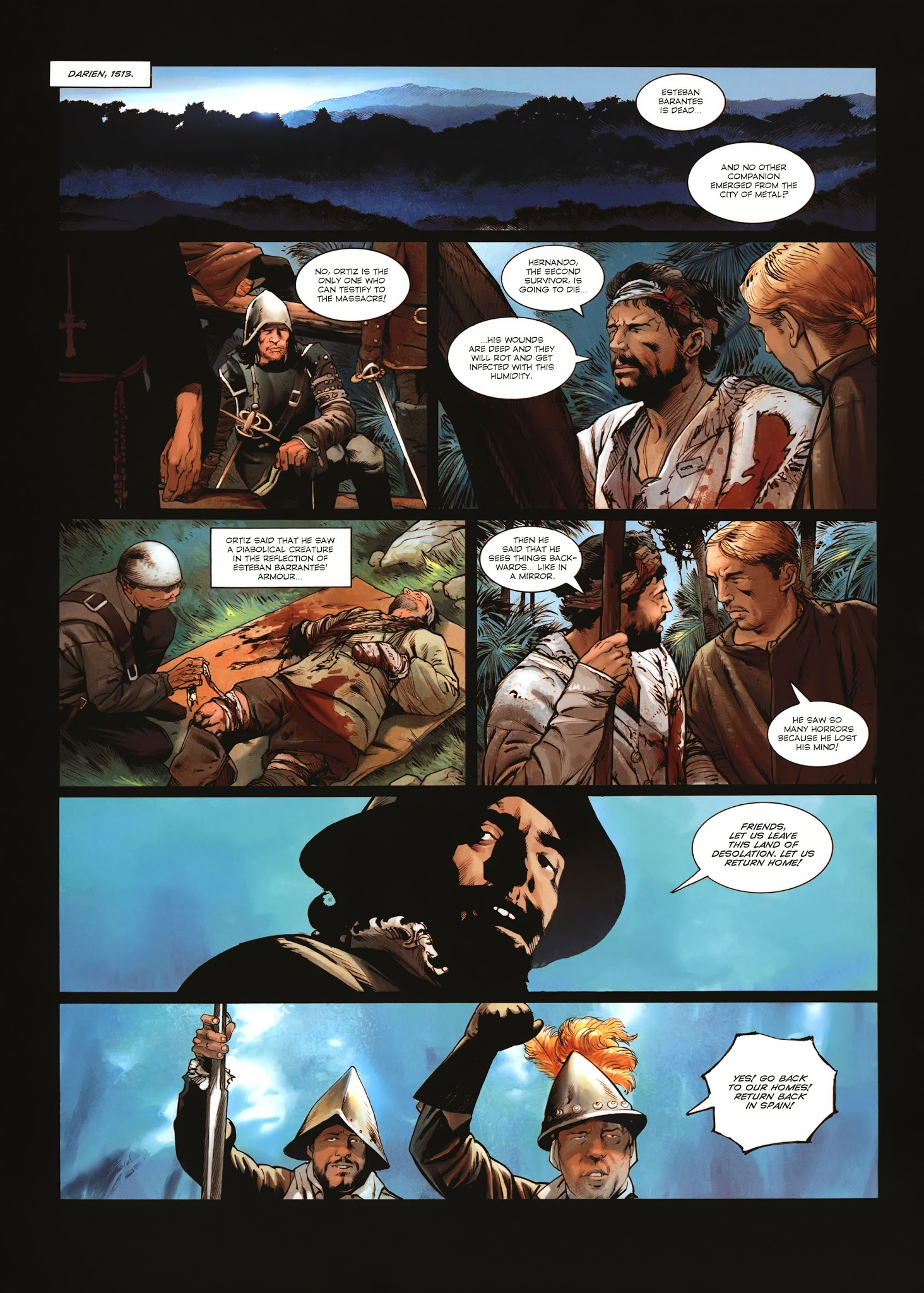 Read online Prometheus comic -  Issue #3 - 8