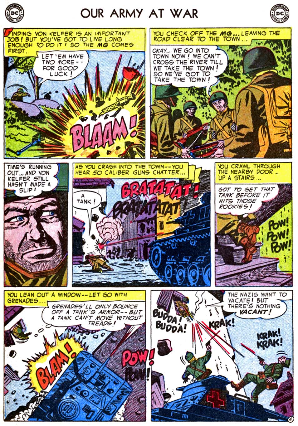 Read online Our Army at War (1952) comic -  Issue #26 - 22