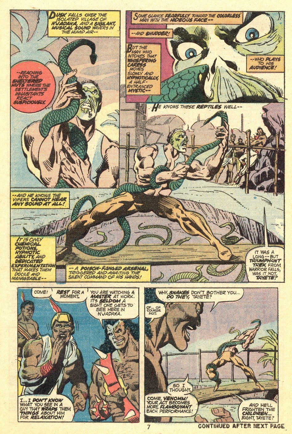Read online Jungle Action (1972) comic -  Issue #7 - 8