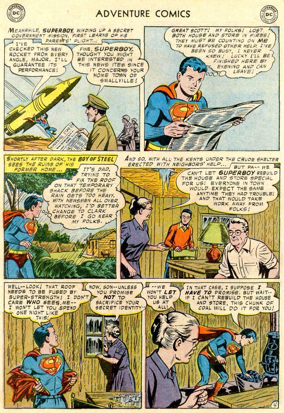 Read online Adventure Comics (1938) comic -  Issue #244 - 6
