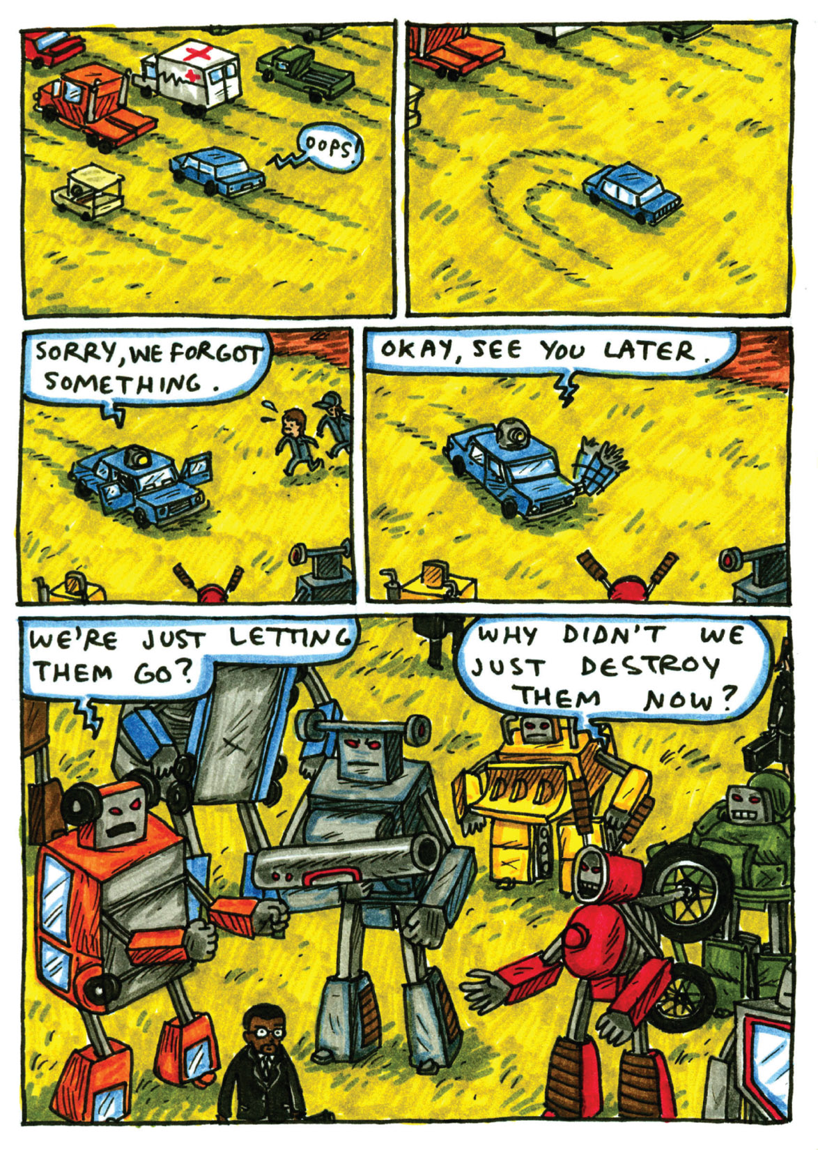 Read online Incredible Change-Bots comic -  Issue # TPB 2 - 114