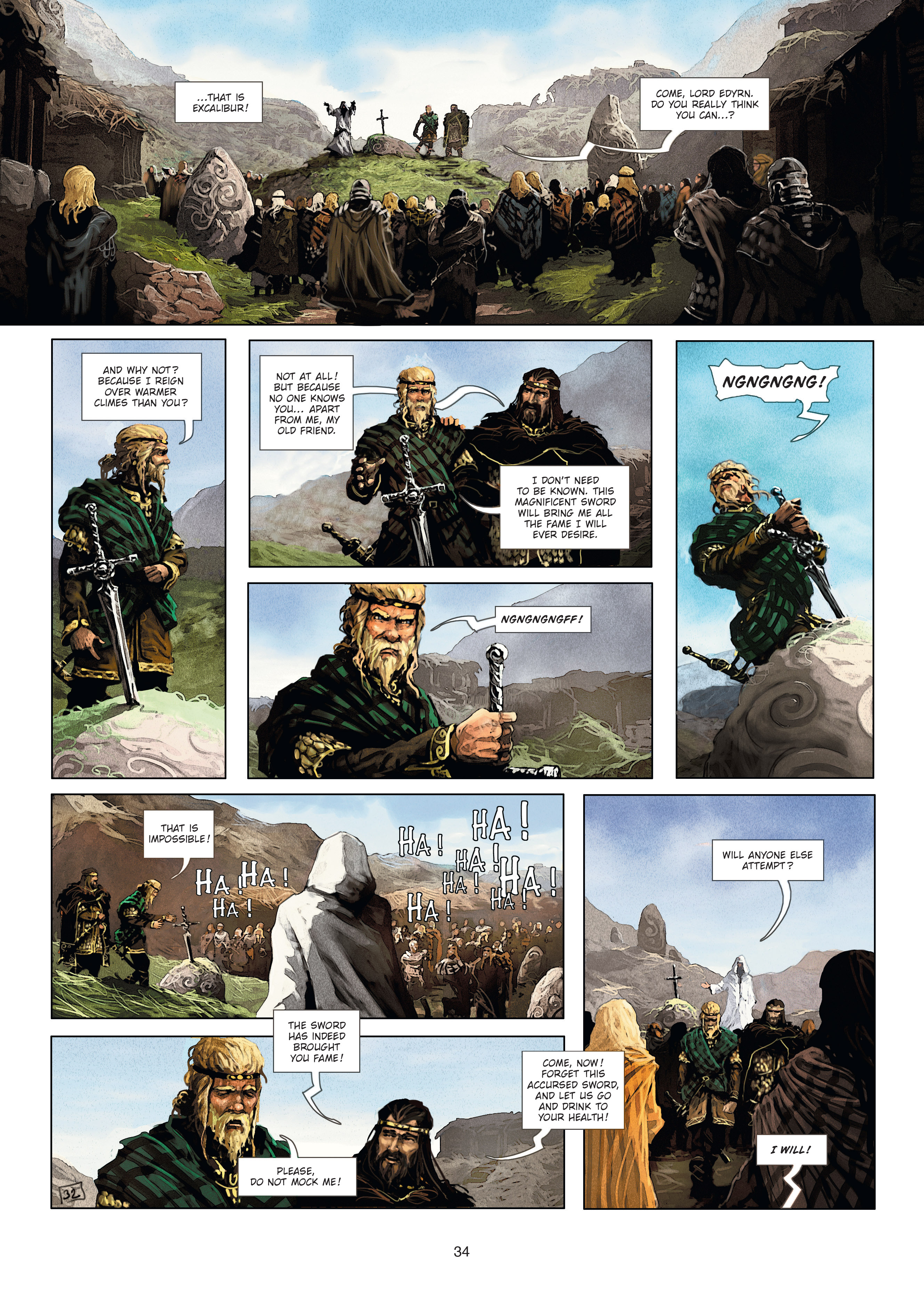 Read online Excalibur - The Chronicles comic -  Issue # TPB 2 - 34