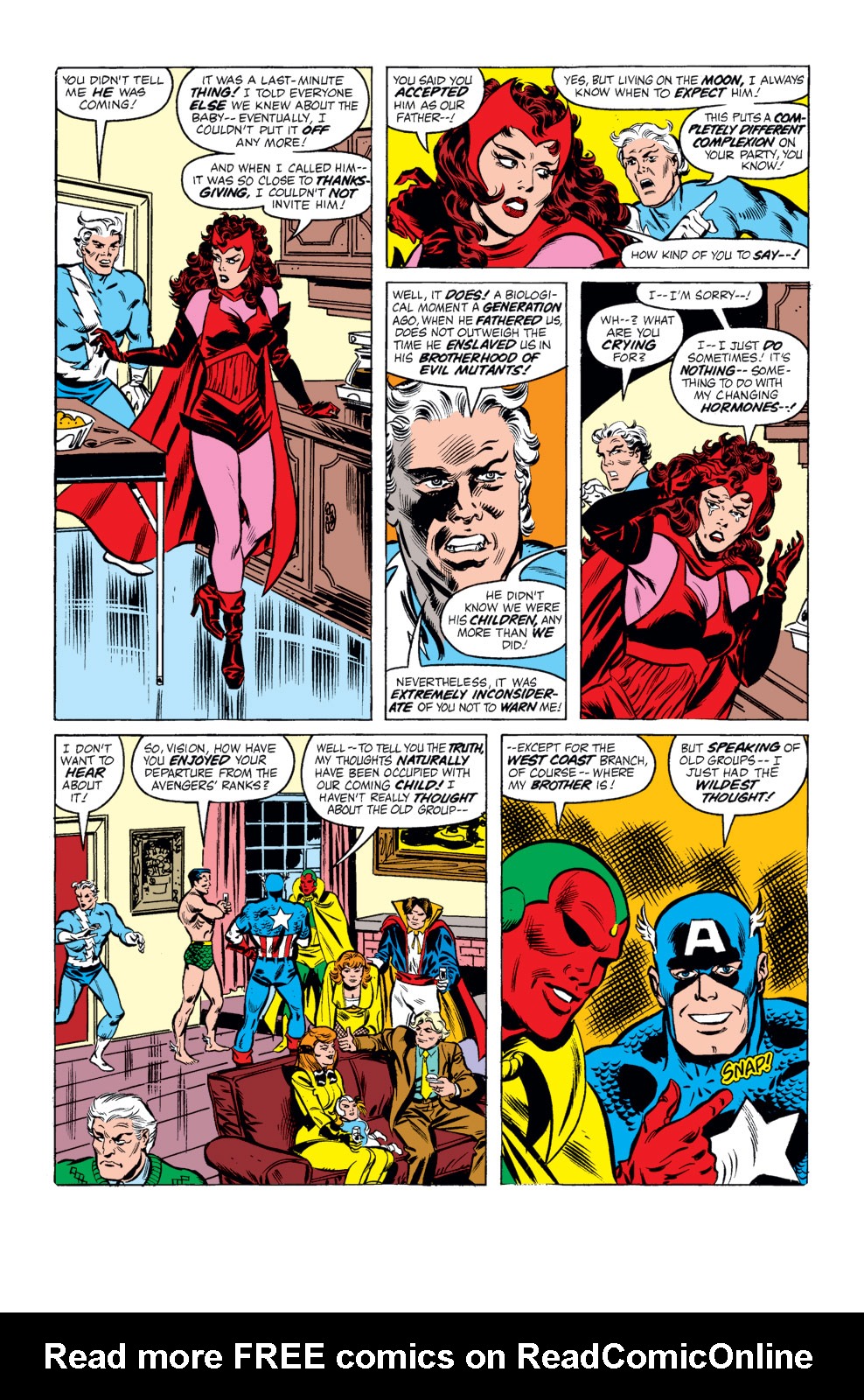 Read online The Vision and the Scarlet Witch (1985) comic -  Issue #6 - 7