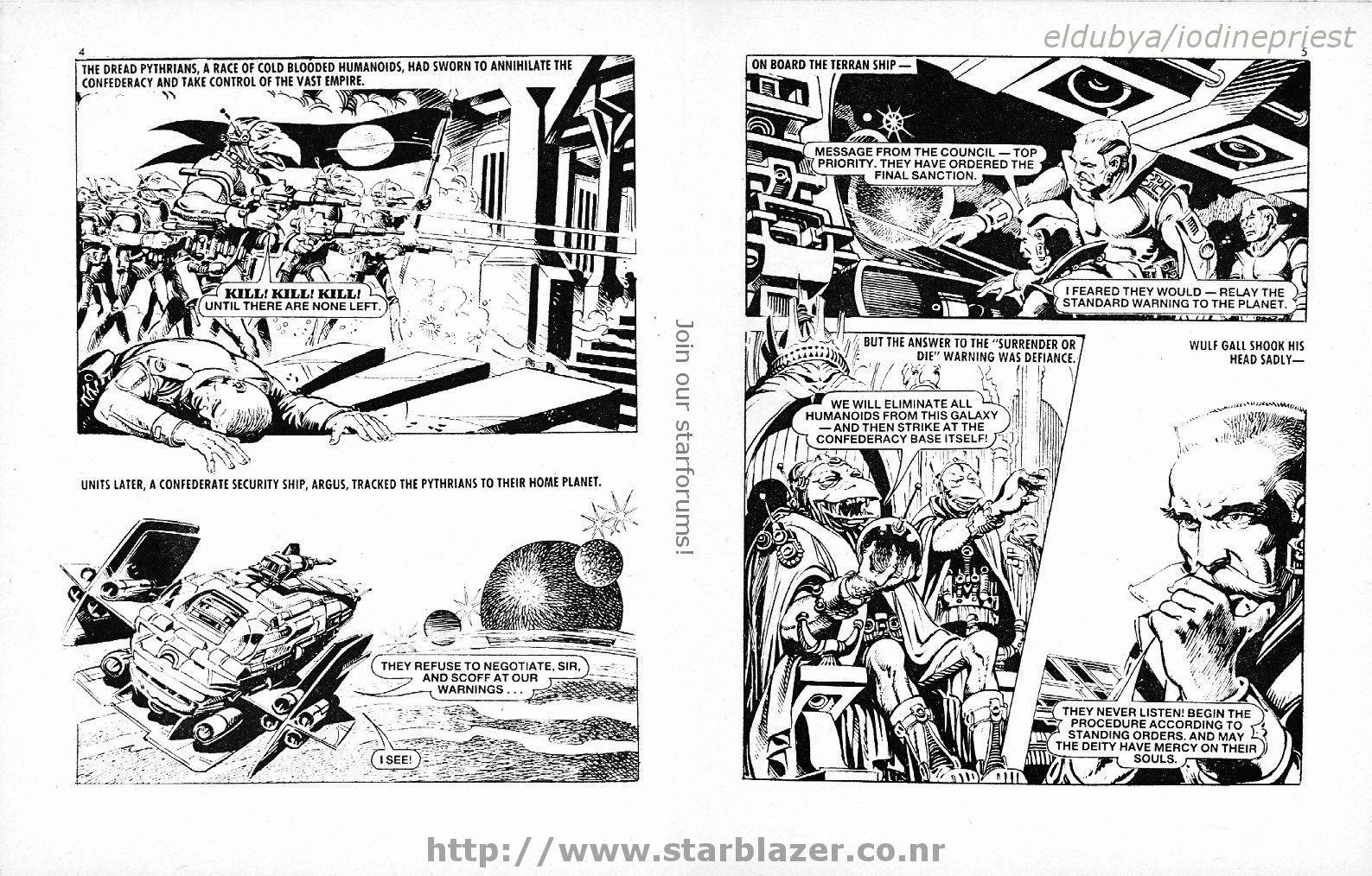 Read online Starblazer comic -  Issue #169 - 4
