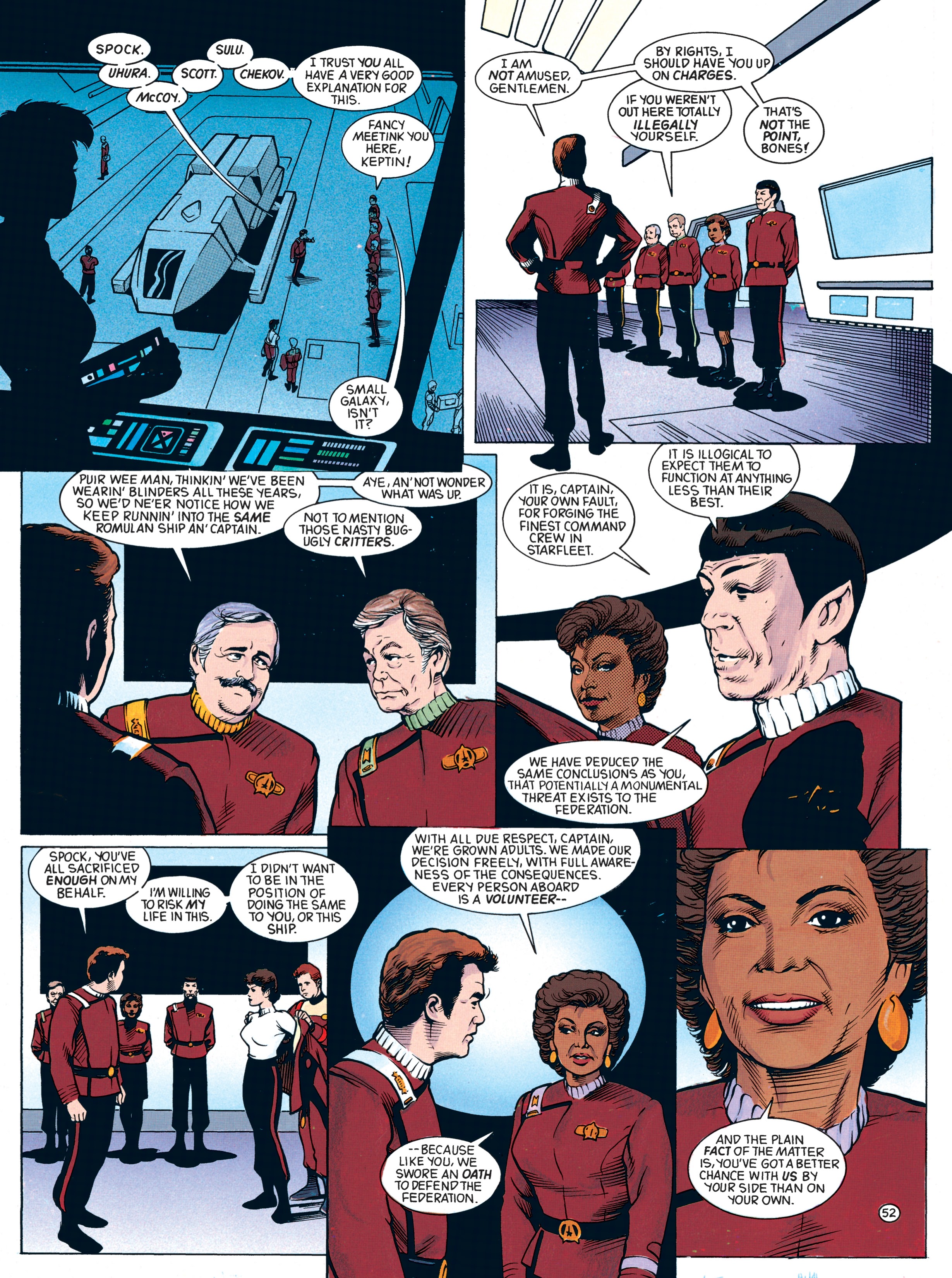 Read online Star Trek: Debt of Honor Facsimile Edition comic -  Issue # TPB - 55