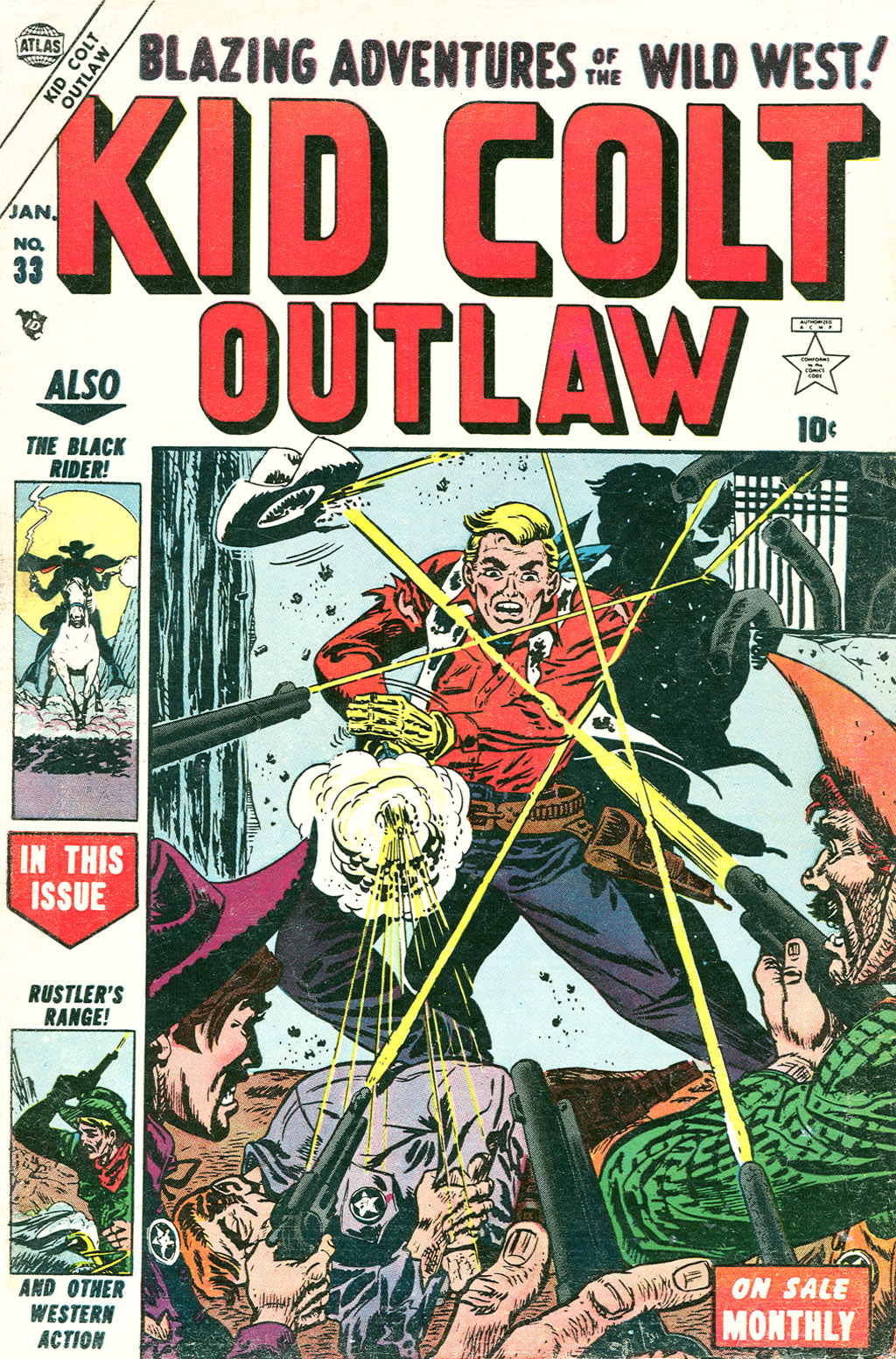 Read online Kid Colt Outlaw comic -  Issue #33 - 1