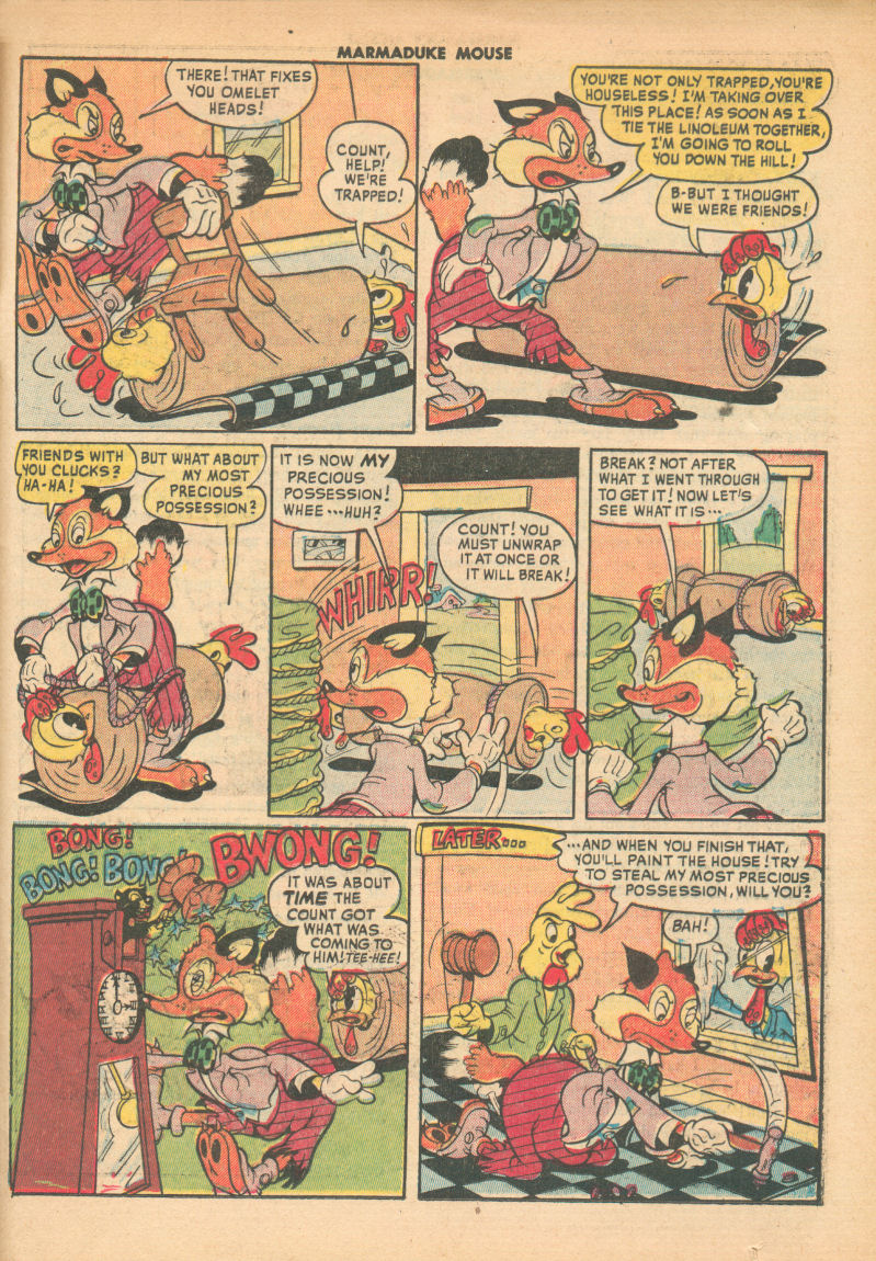 Read online Marmaduke Mouse comic -  Issue #21 - 35