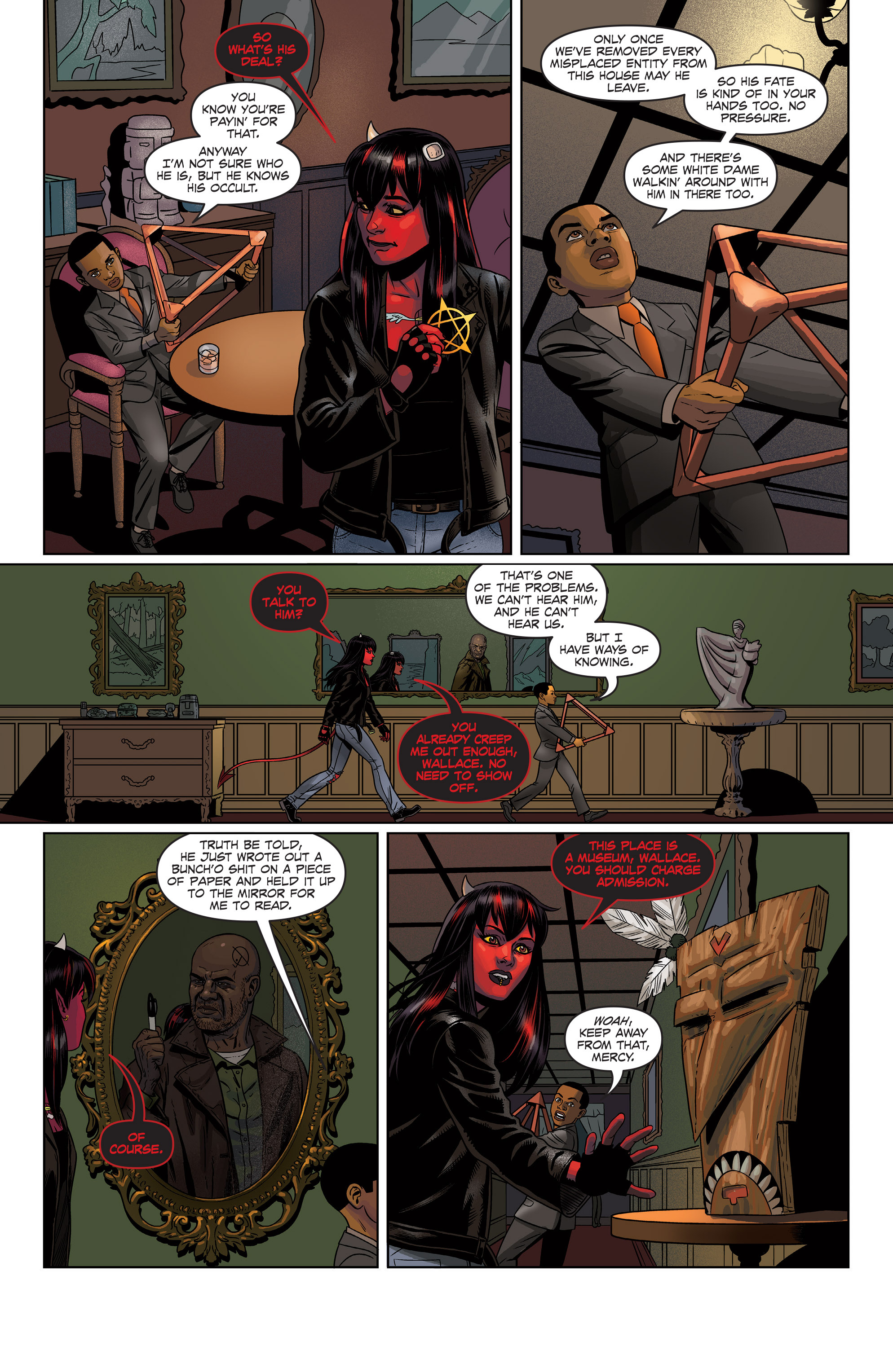 Read online Mercy Sparx (2013) comic -  Issue #6 - 21