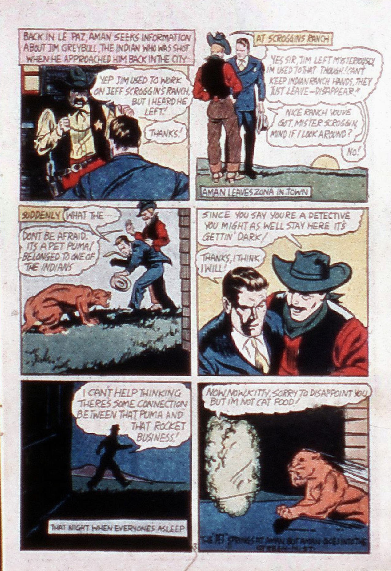 Read online Amazing Man Comics comic -  Issue #20 - 6