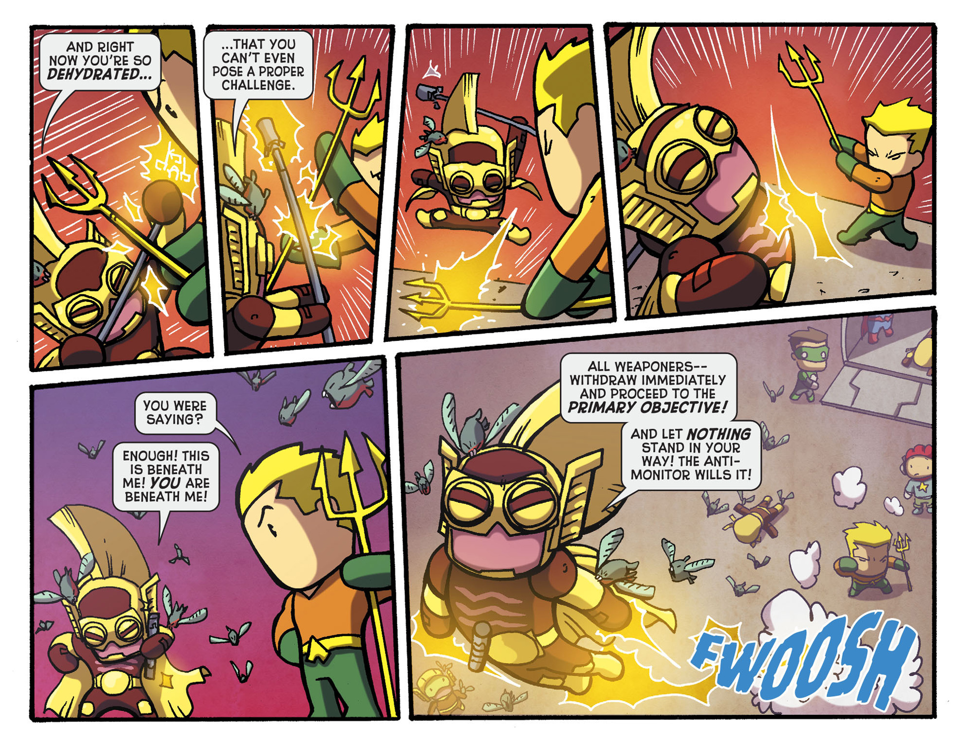 Read online Scribblenauts Unmasked: A Crisis of Imagination comic -  Issue #8 - 19