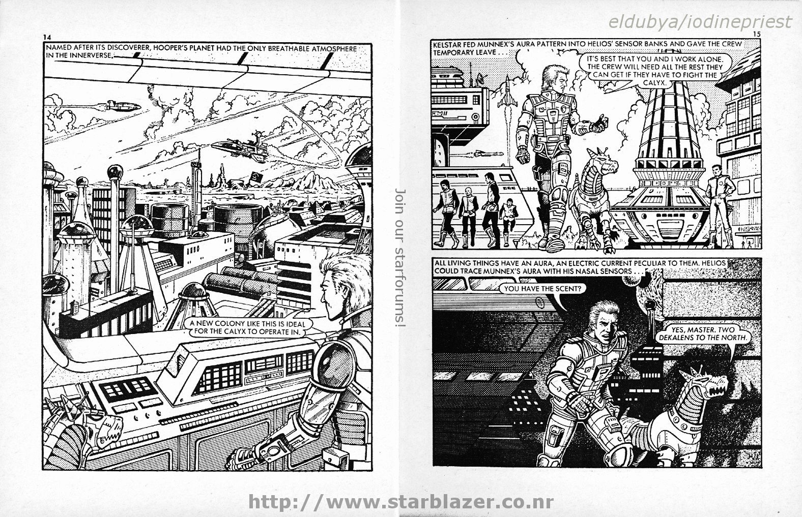 Read online Starblazer comic -  Issue #142 - 9