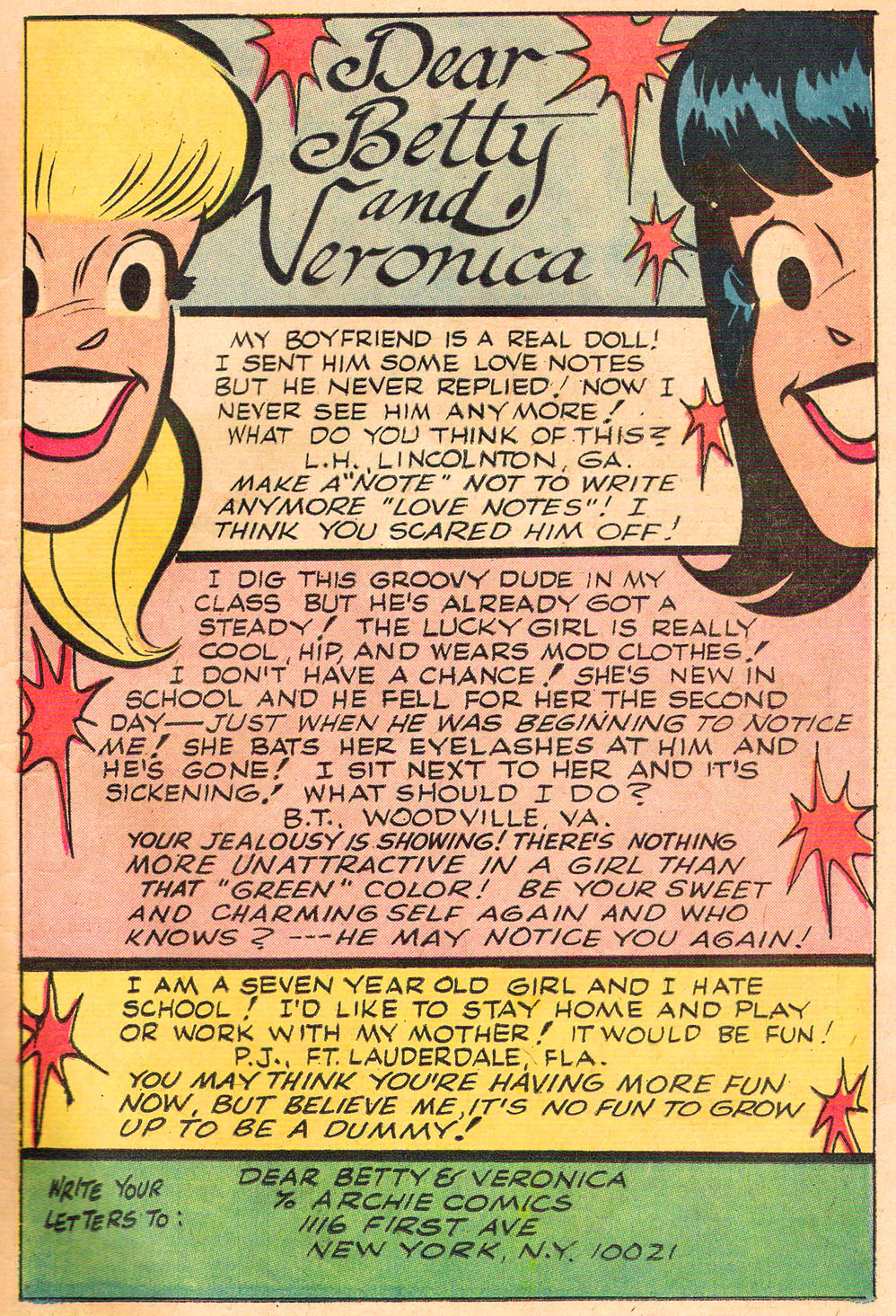 Read online Archie's Girls Betty and Veronica comic -  Issue #212 - 11