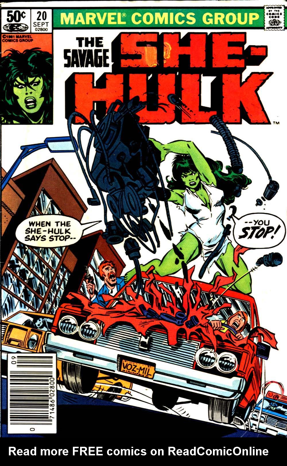 Read online The Savage She-Hulk comic -  Issue #20 - 1