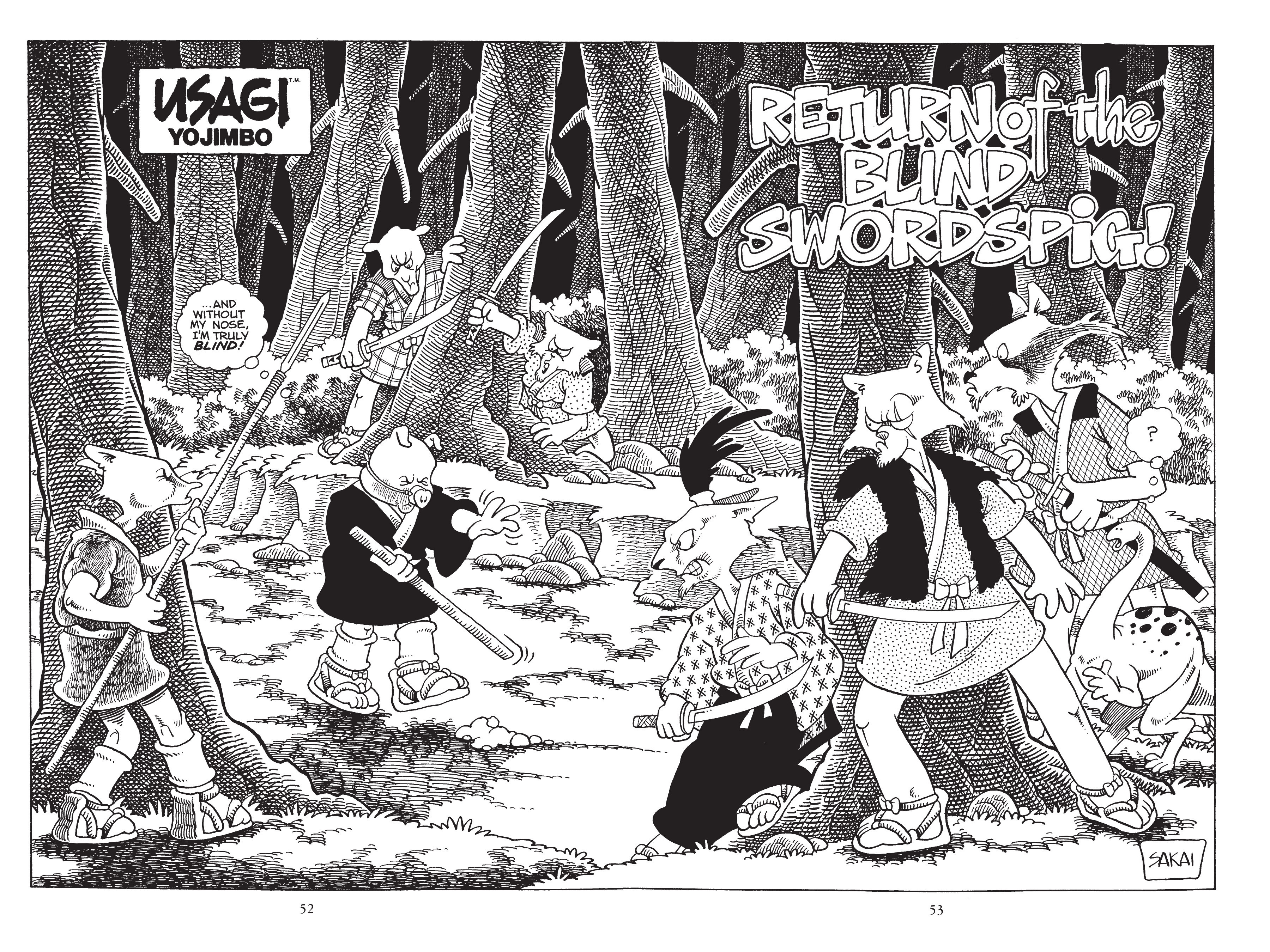 Read online Usagi Yojimbo (1987) comic -  Issue # _TPB 3 - 52