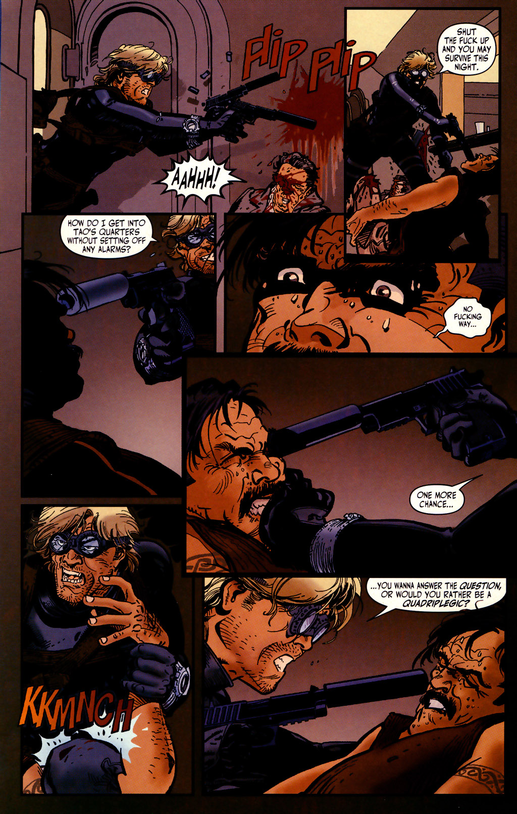 Read online Point Blank comic -  Issue #5 - 10