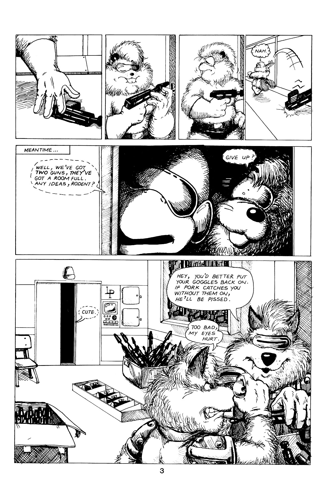 Read online Space Beaver comic -  Issue #2 - 5