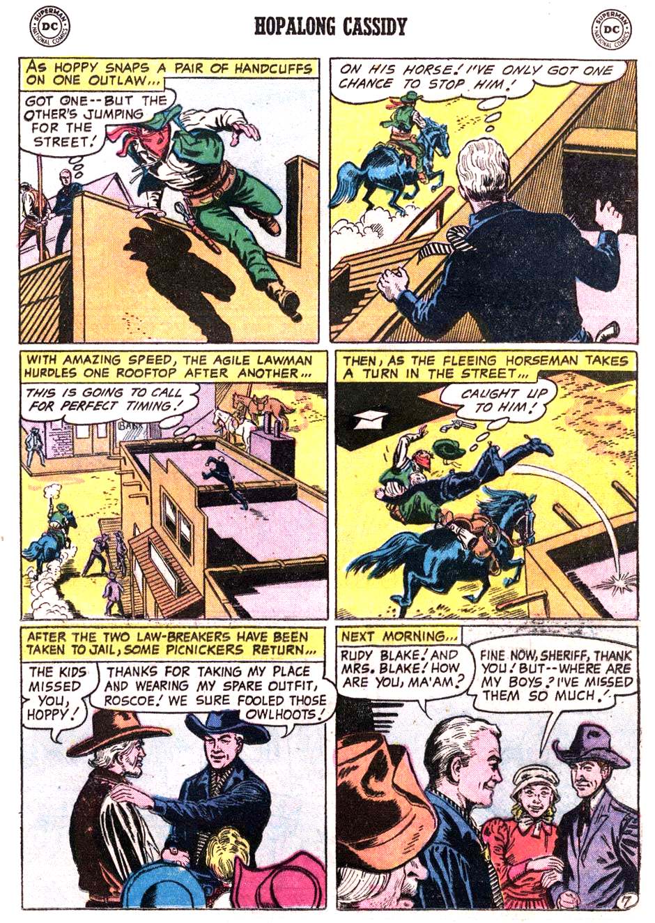 Read online Hopalong Cassidy comic -  Issue #123 - 21