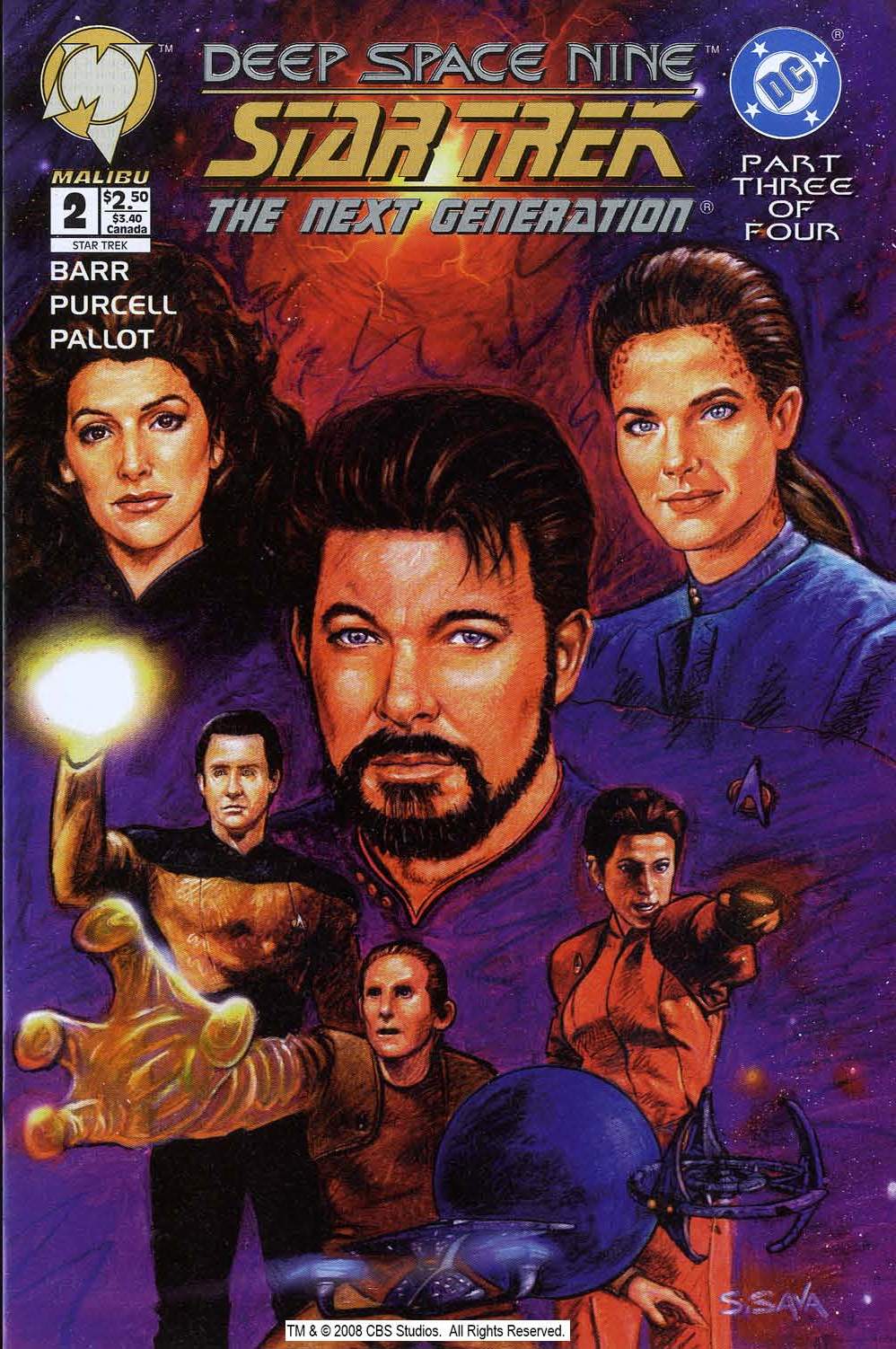 Read online Star Trek: Deep Space Nine/The Next Generation comic -  Issue #2 - 1