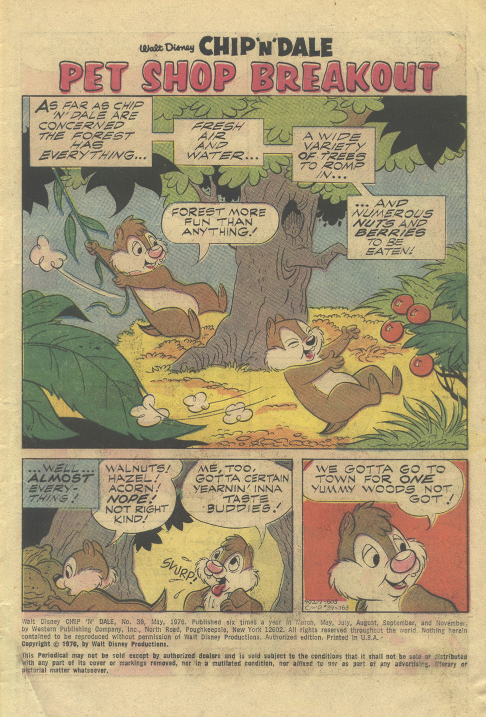 Read online Walt Disney Chip 'n' Dale comic -  Issue #39 - 3