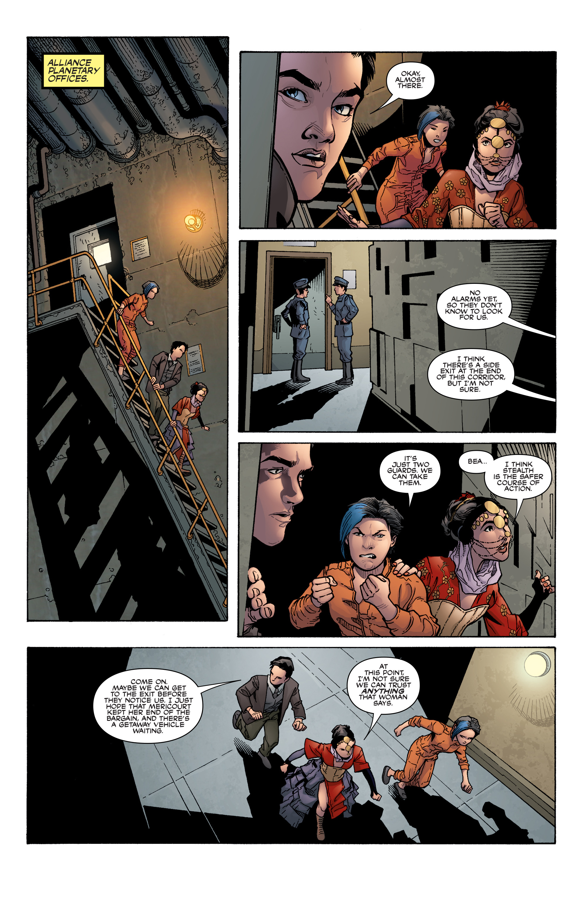 Read online Serenity: Firefly Class 03-K64 – No Power in the 'Verse comic -  Issue #4 - 11