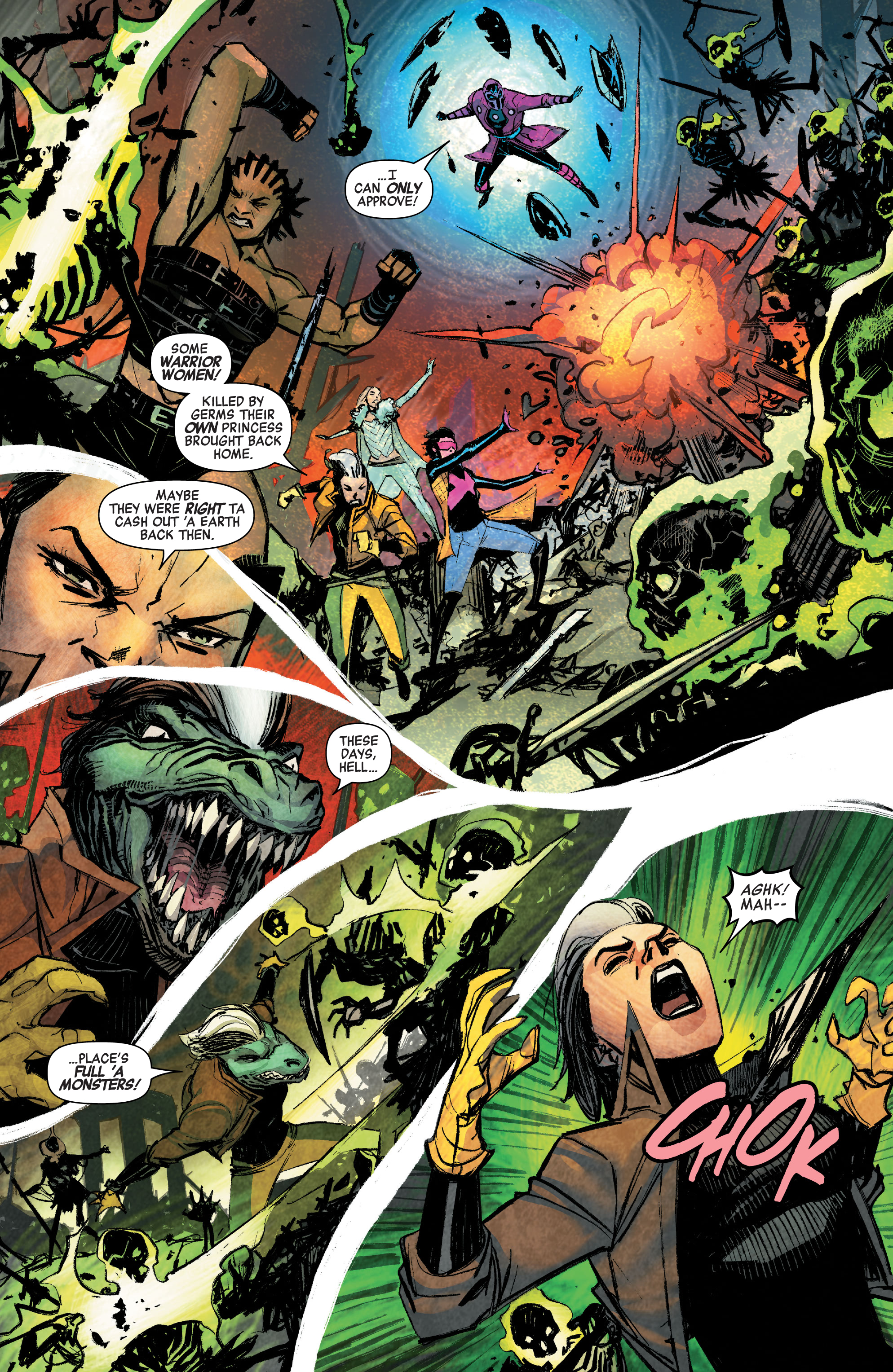 Read online Heroes Reborn: One-Shots comic -  Issue # Magneto & the Mutant Force - 15