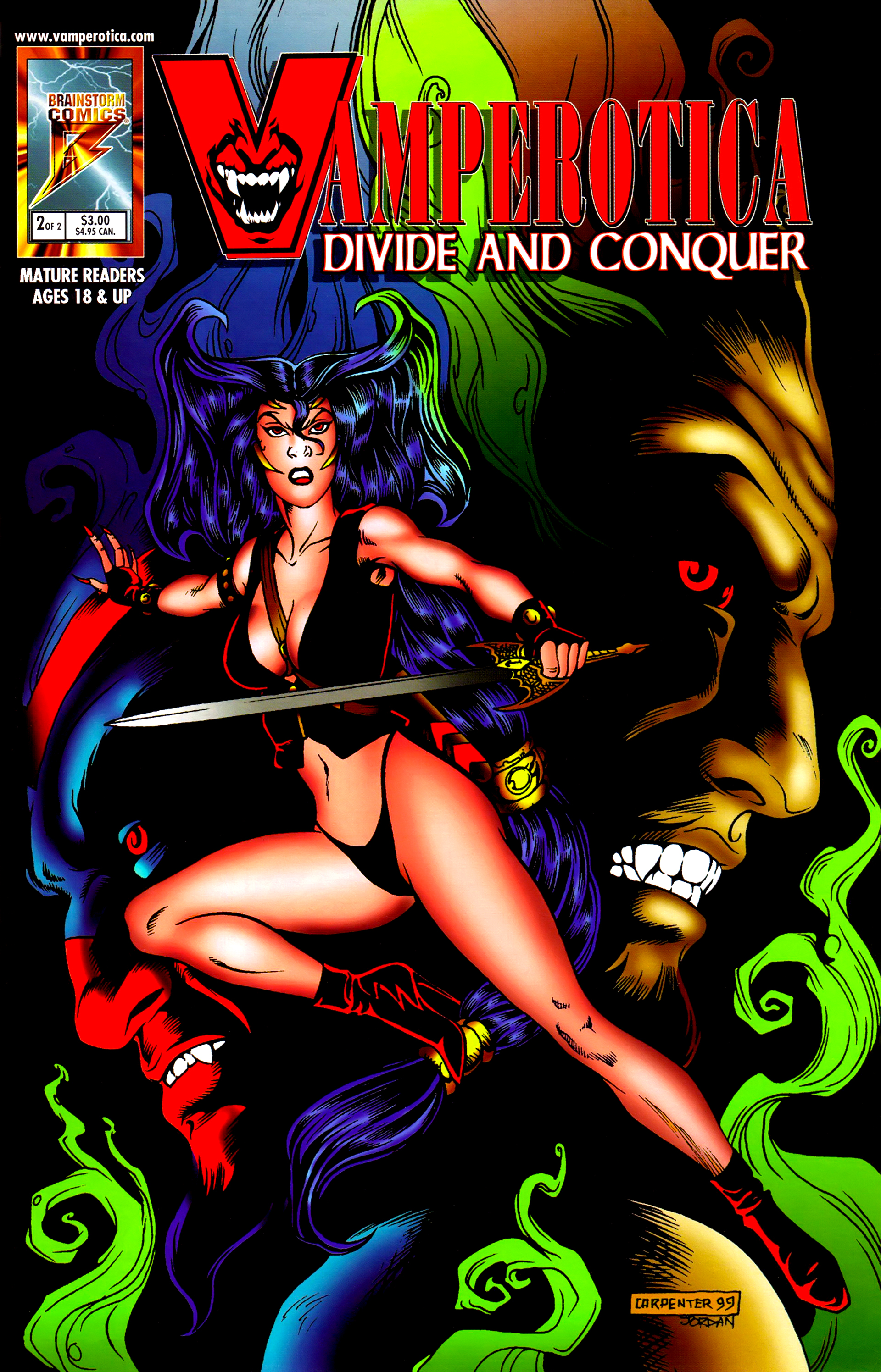 Read online Vamperotica: Divide And Conquer comic -  Issue #2 - 1