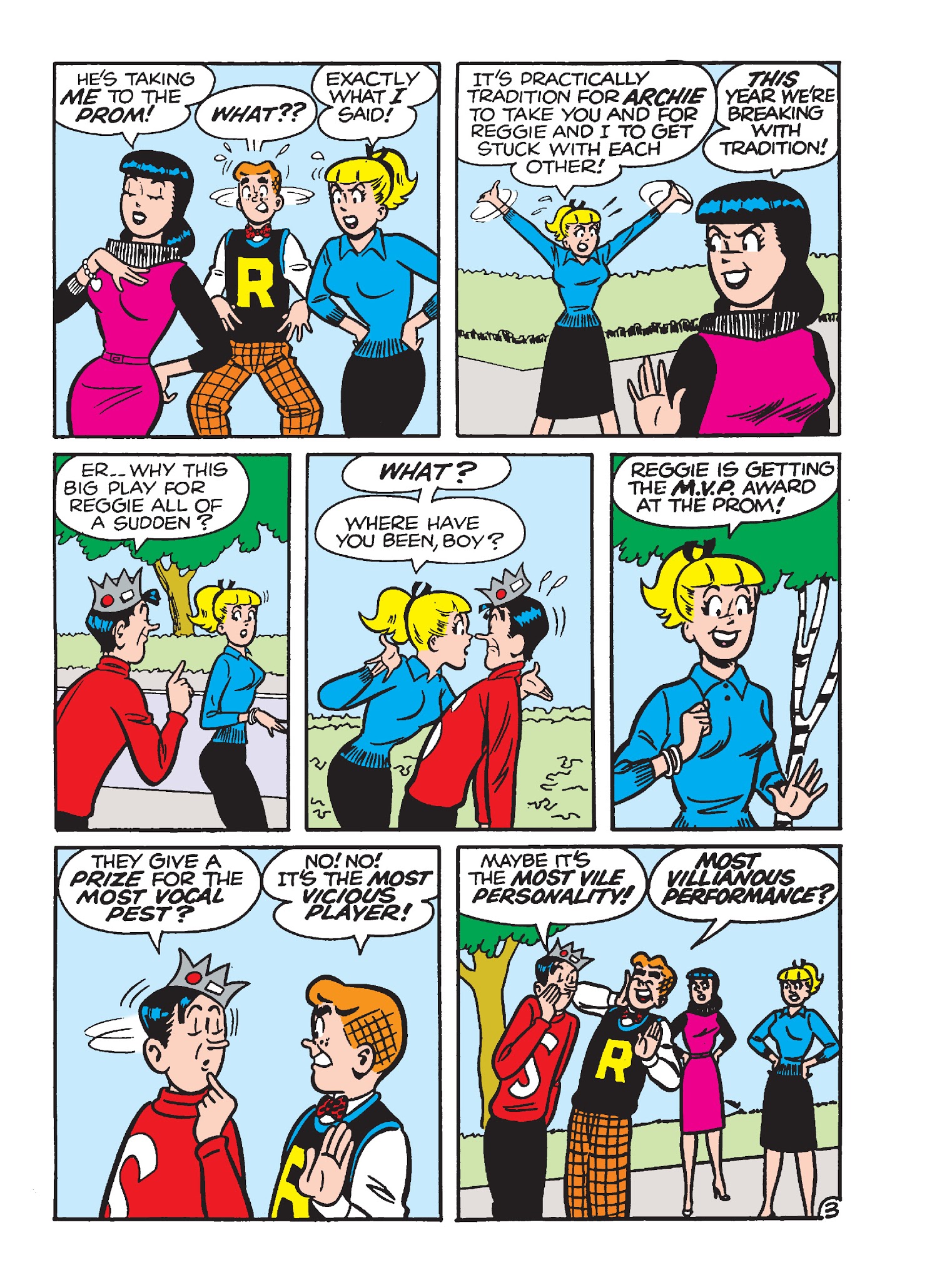 Read online Archie's Funhouse Double Digest comic -  Issue #20 - 214