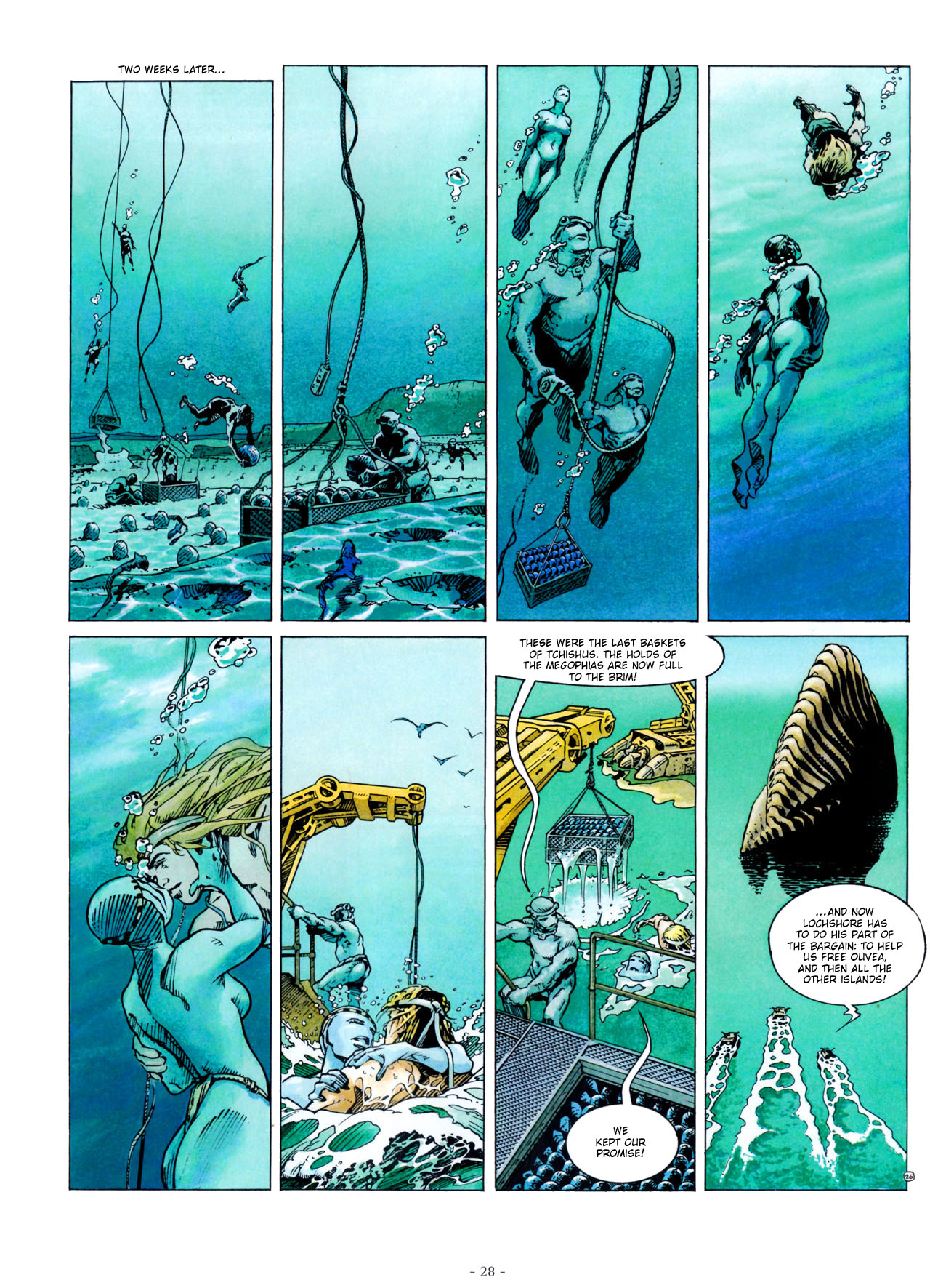 Read online Aquablue comic -  Issue #3 - 29