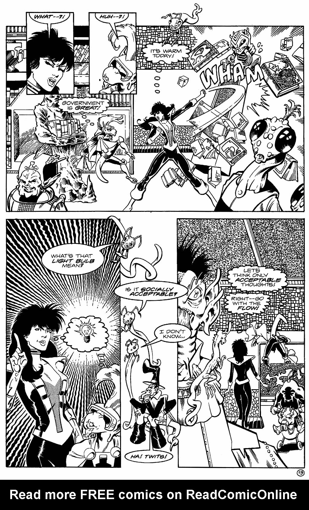 Read online Aristocratic Xtraterrestrial Time-Traveling Thieves comic -  Issue #6 - 14