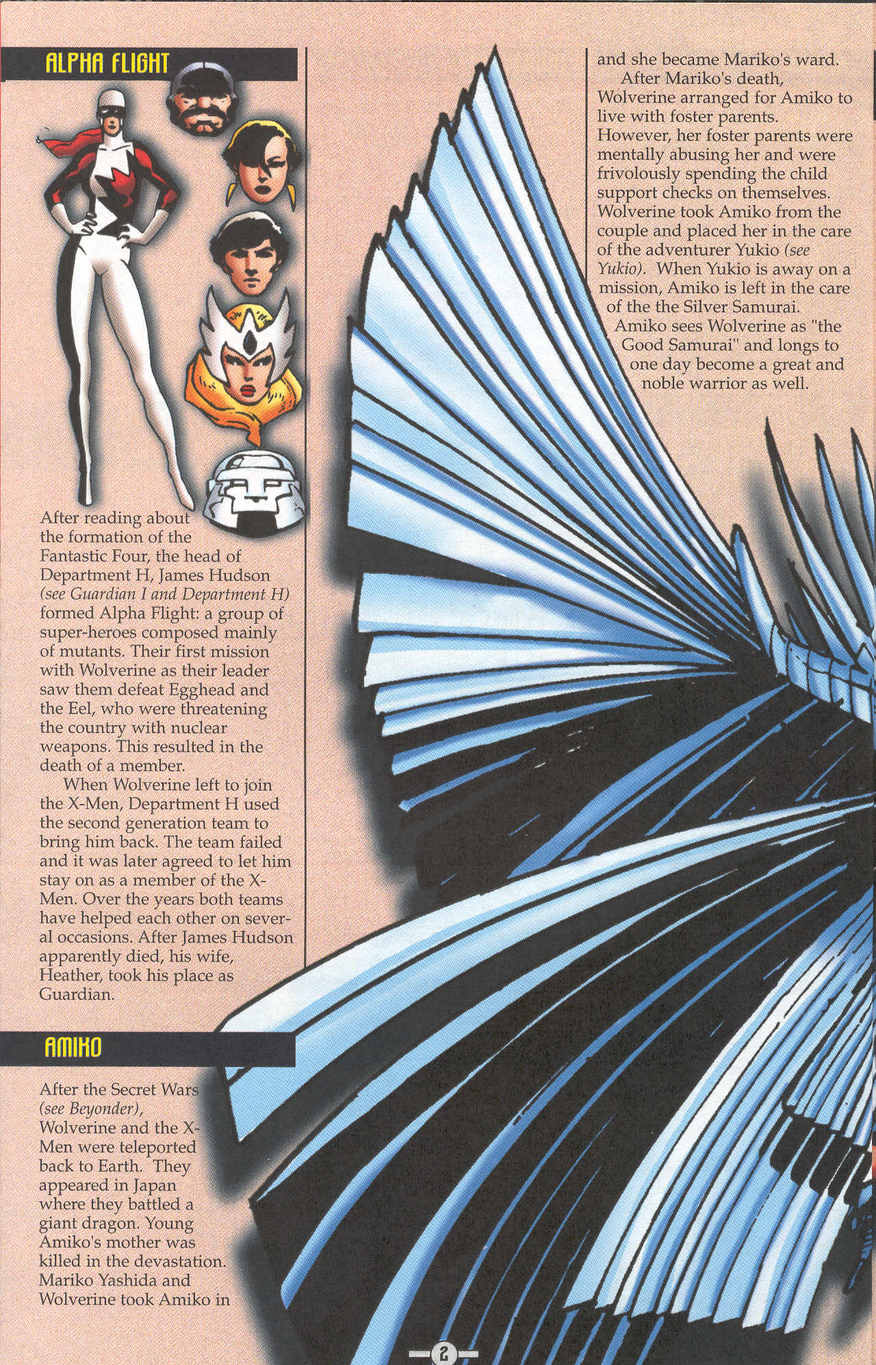 Read online Wolverine Encyclopedia comic -  Issue #1 - 6