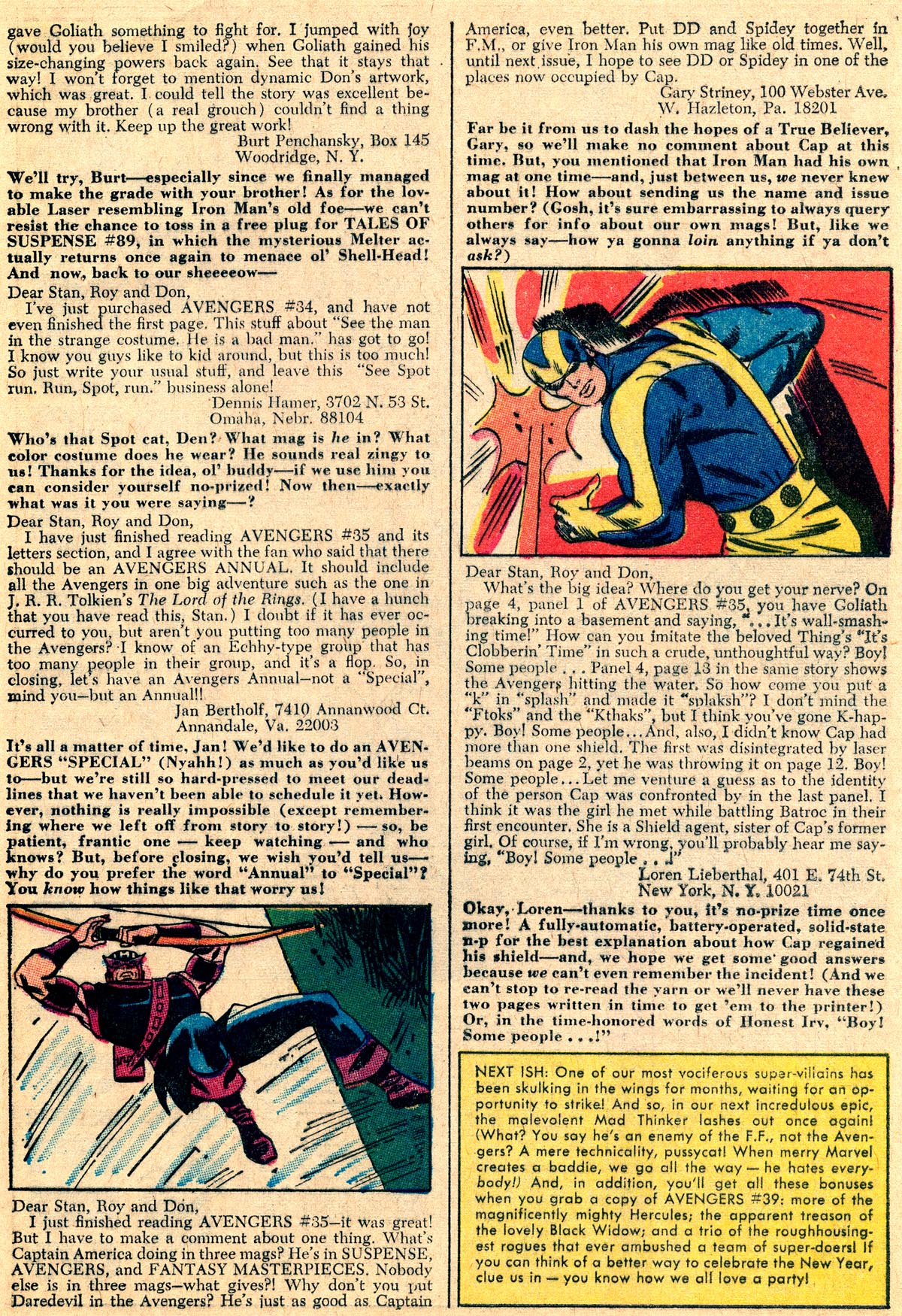 Read online The Avengers (1963) comic -  Issue #38 - 33