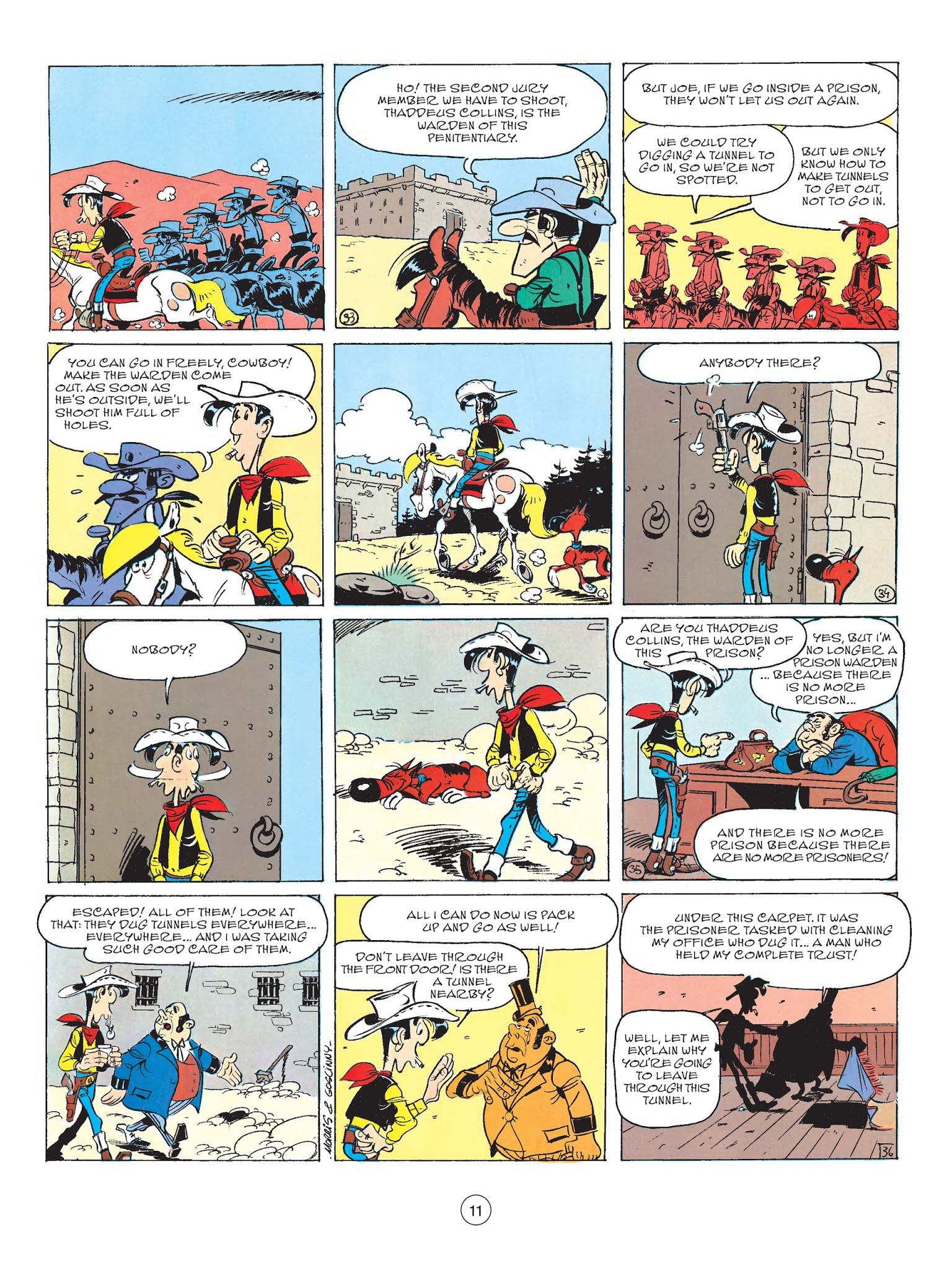 Read online A Lucky Luke Adventure comic -  Issue #60 - 13