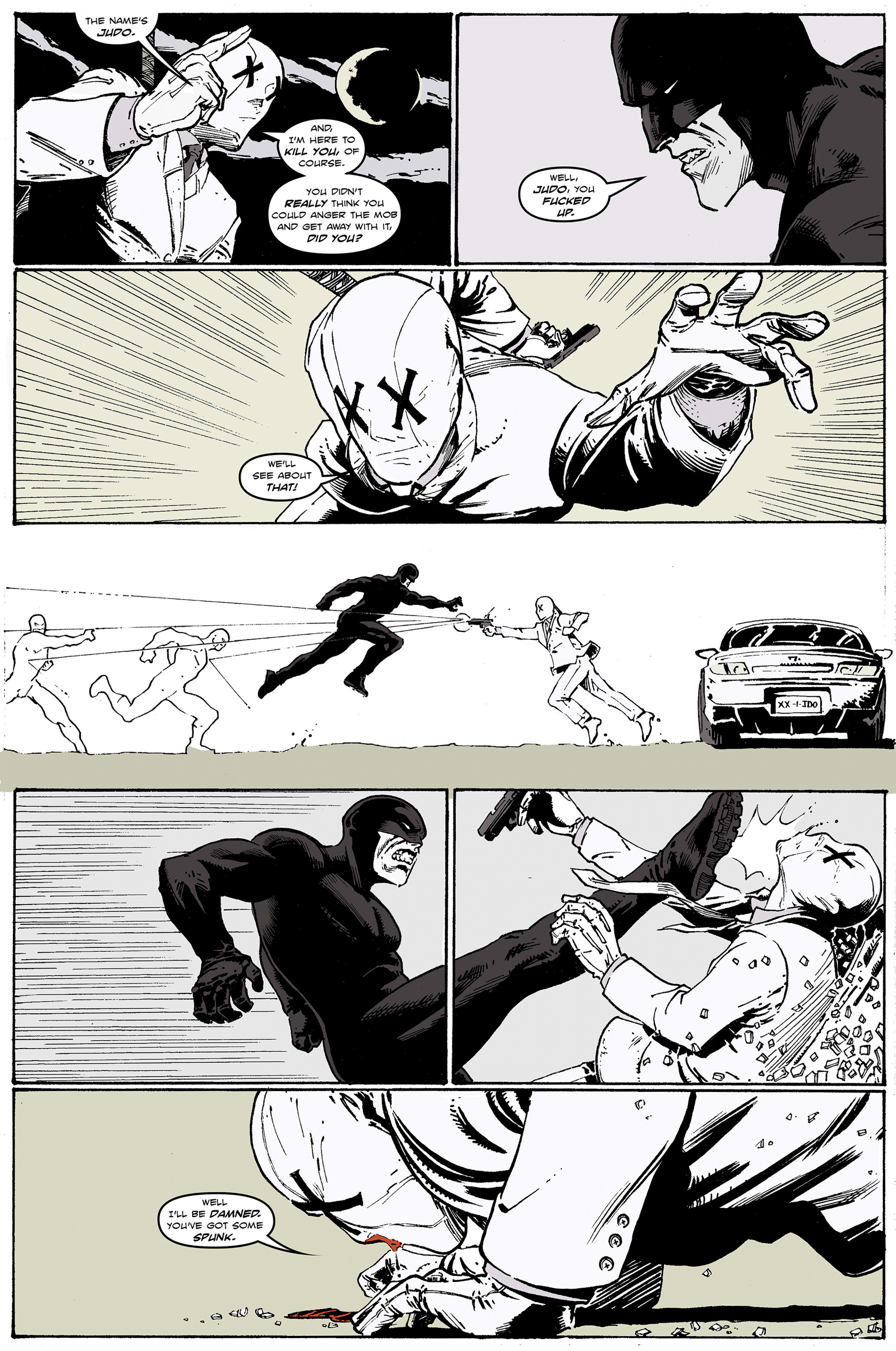 Read online Moros: A Hard Boiled Hero comic -  Issue #2 - 22