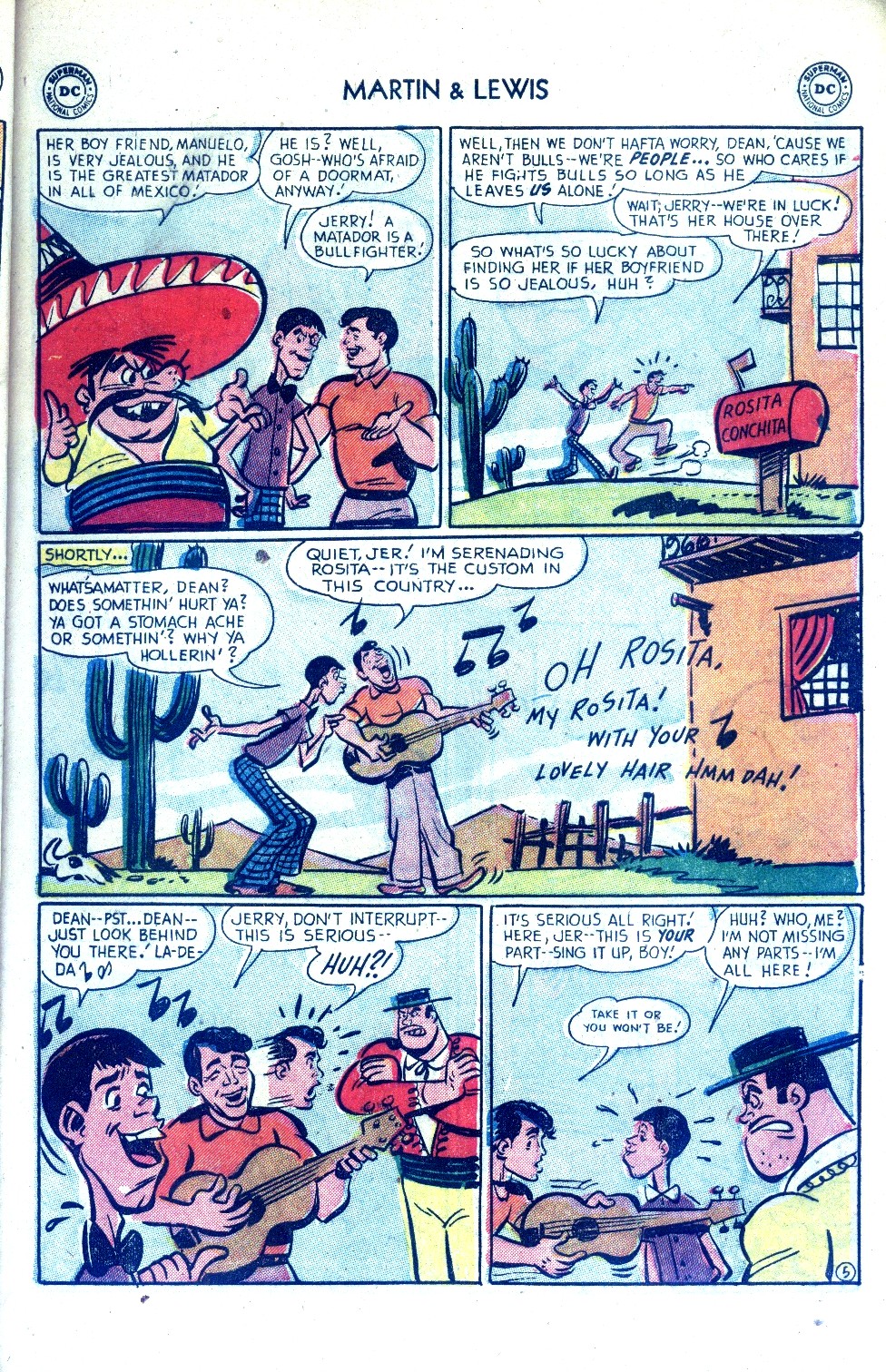 Read online The Adventures of Dean Martin and Jerry Lewis comic -  Issue #4 - 7