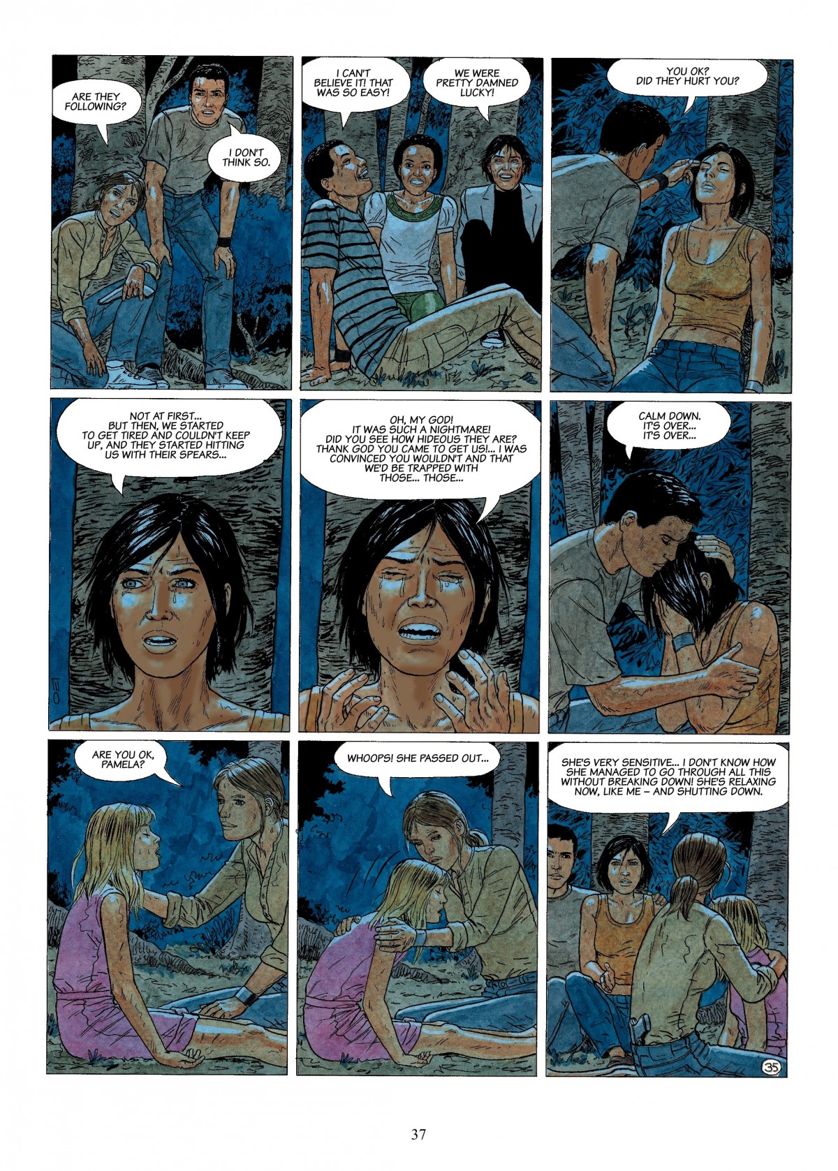 Read online The Survivors comic -  Issue #1 - 37