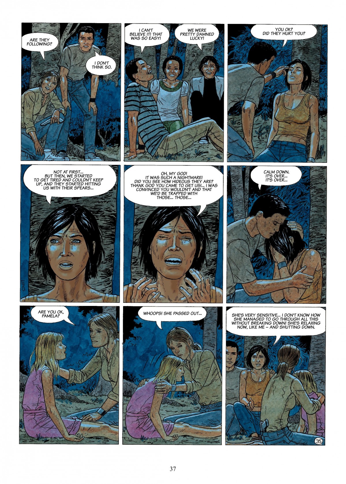 Read online The Survivors comic -  Issue #1 - 37