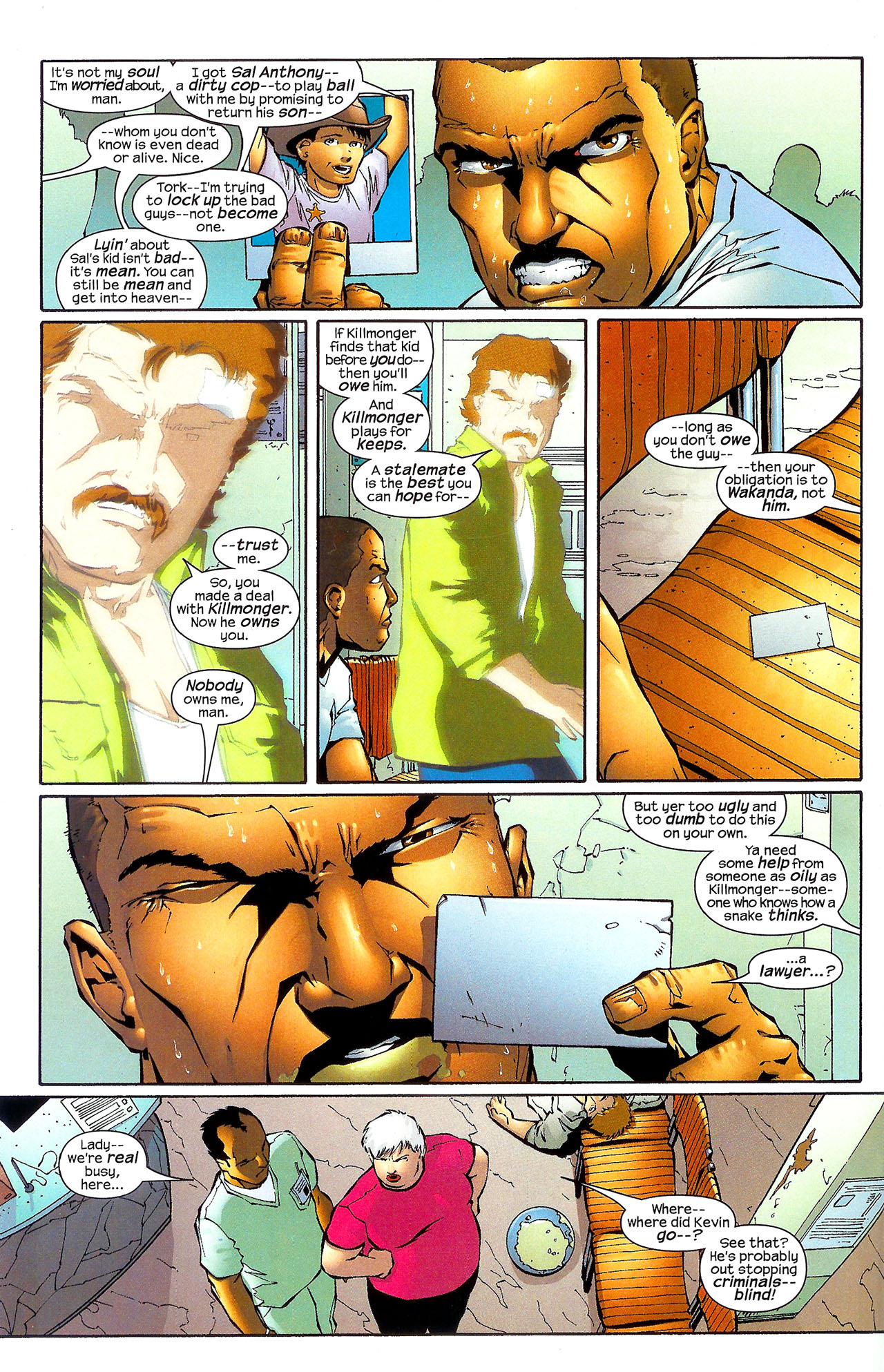 Read online Black Panther (1998) comic -  Issue #62 - 5