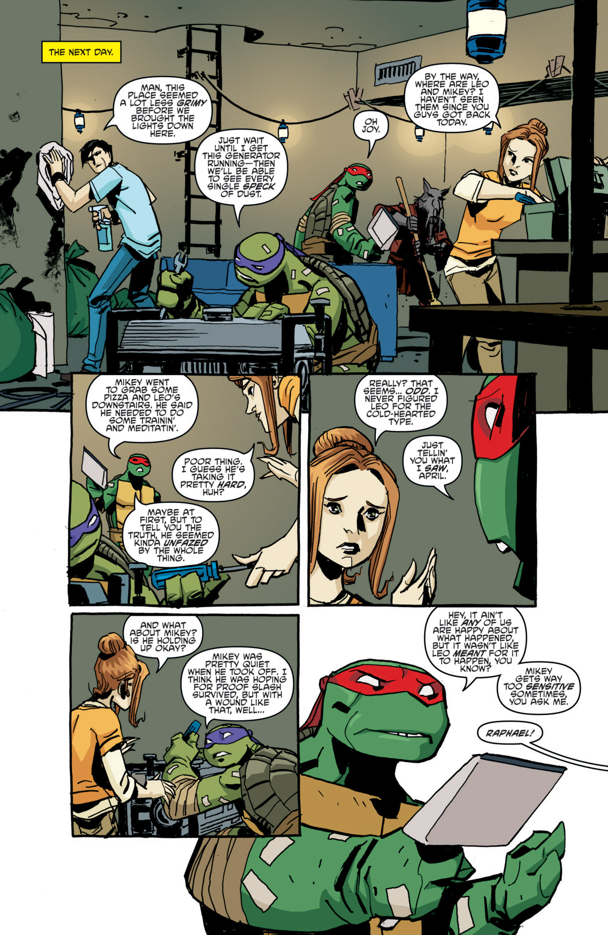 Read online Teenage Mutant Ninja Turtles (2011) comic -  Issue #16 - 22