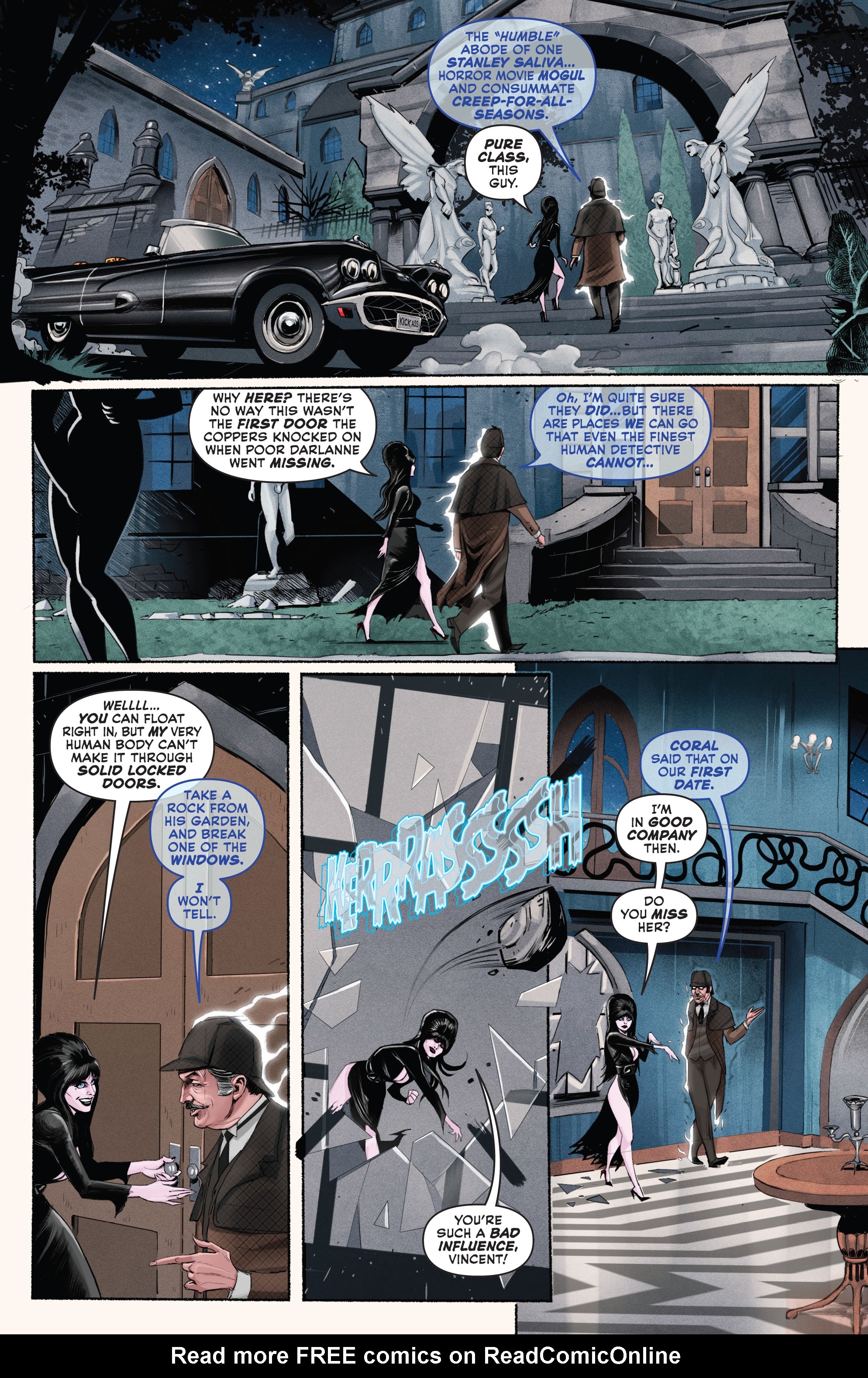 Read online Elvira Meets Vincent Price comic -  Issue #5 - 9