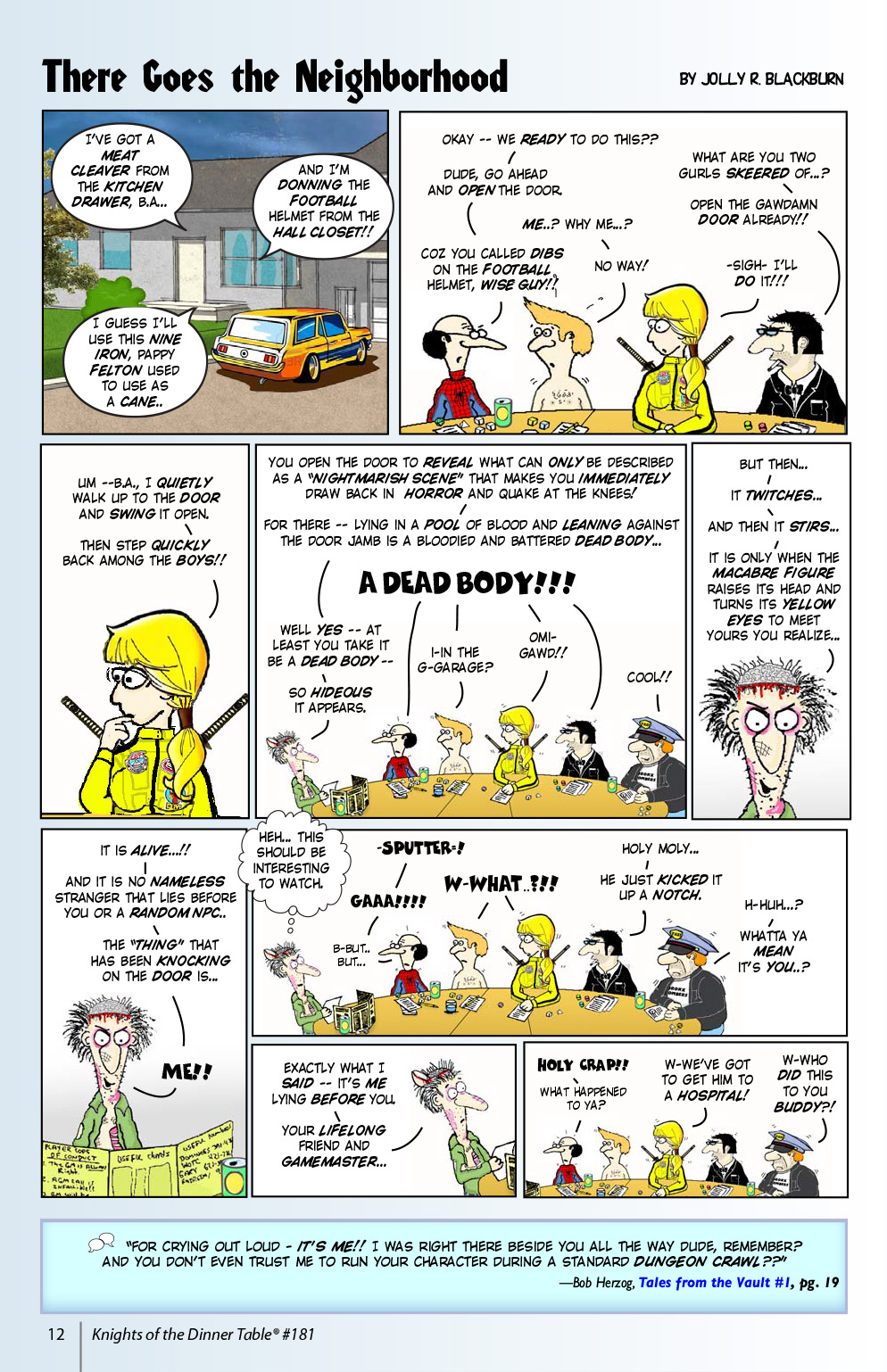 Read online Knights of the Dinner Table comic -  Issue #181 - 14