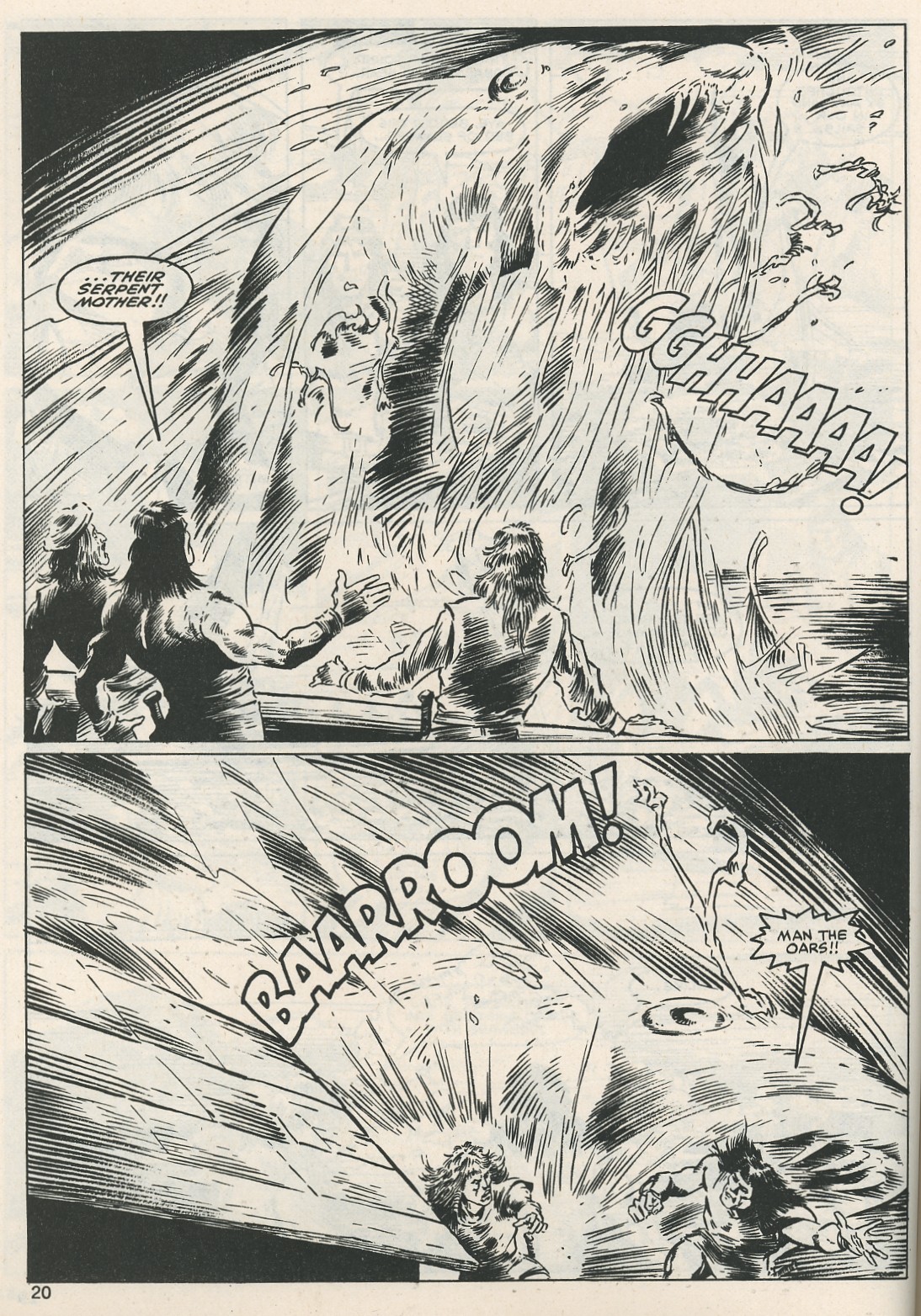 Read online The Savage Sword Of Conan comic -  Issue #115 - 20