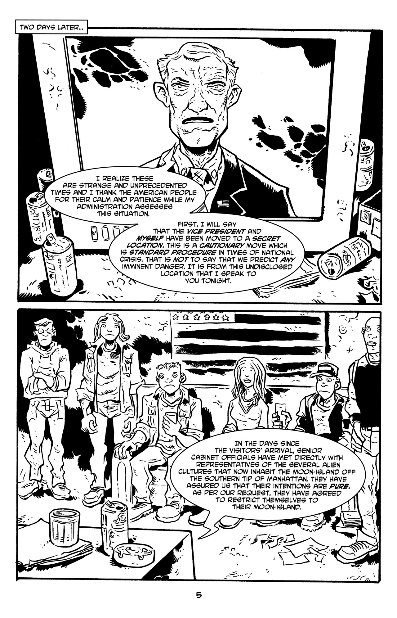 Read online Michelangelo The Third Kind comic -  Issue #1 - 7