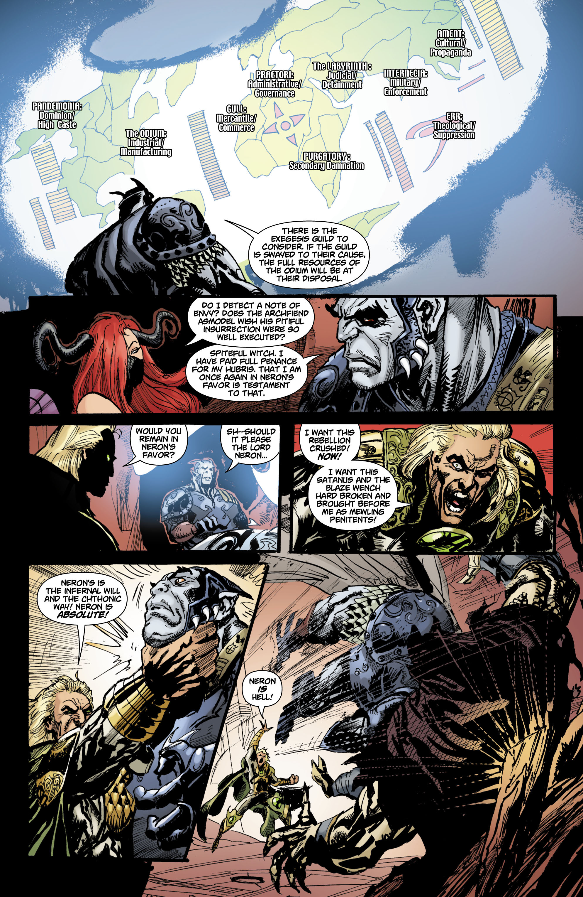 Read online Reign in Hell comic -  Issue #1 - 14