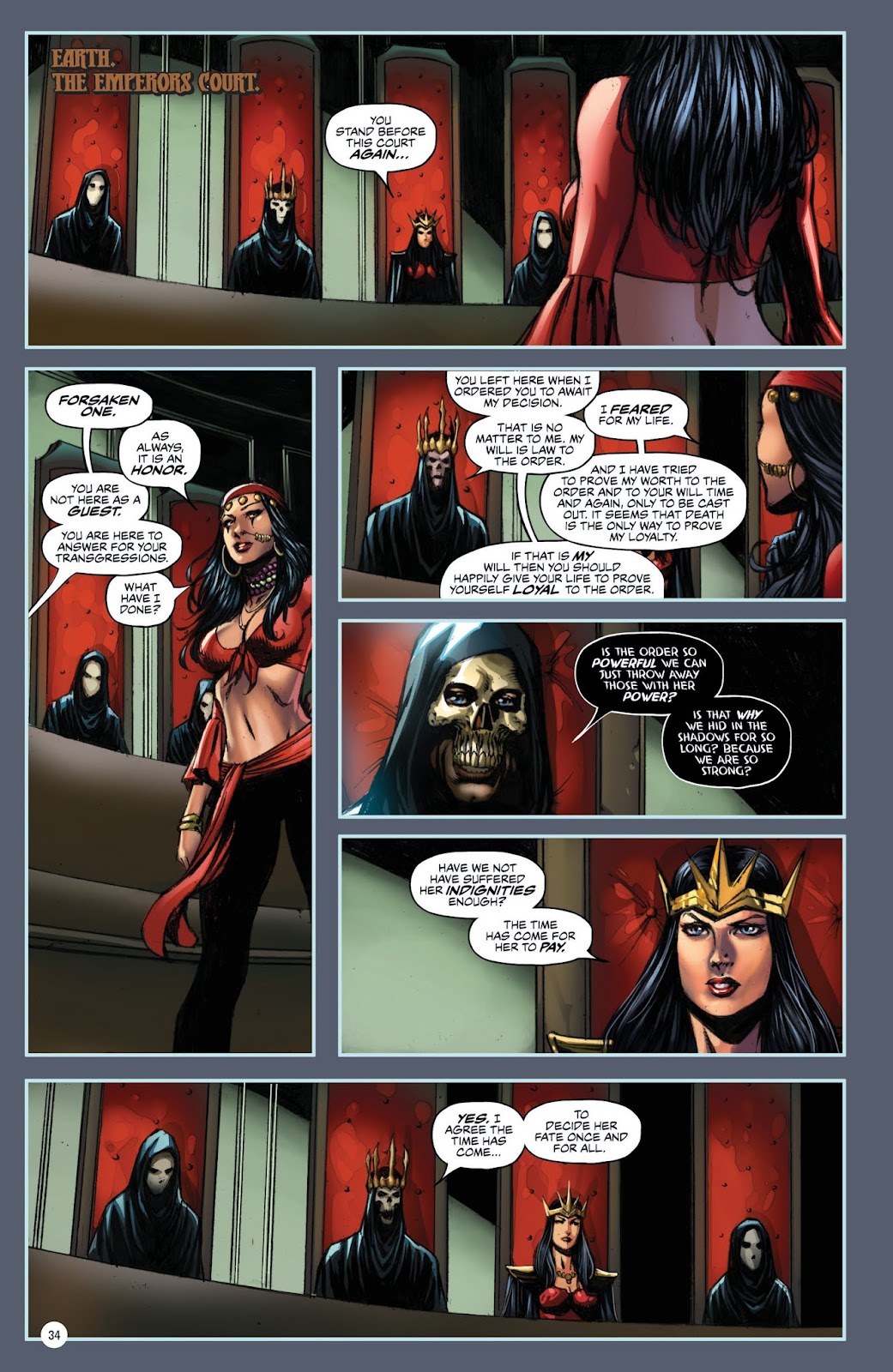 Grimm Fairy Tales: Tarot issue TPB (Part 1) - Page 35