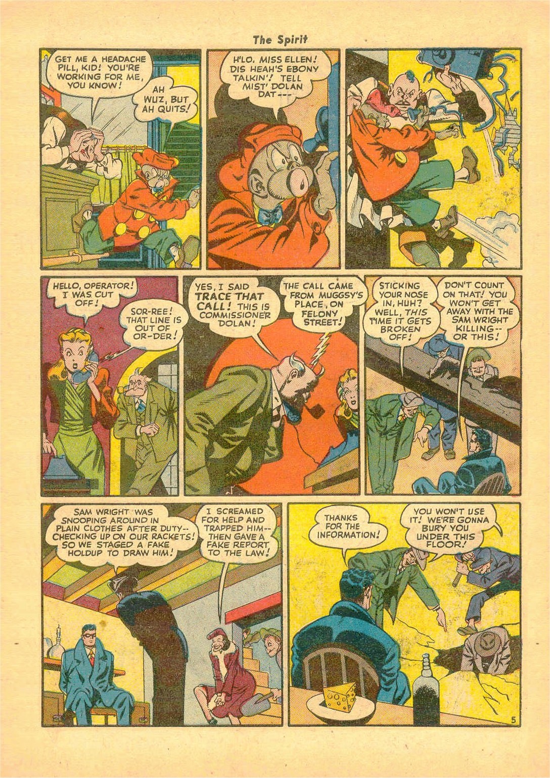 Read online The Spirit (1944) comic -  Issue #8 - 46