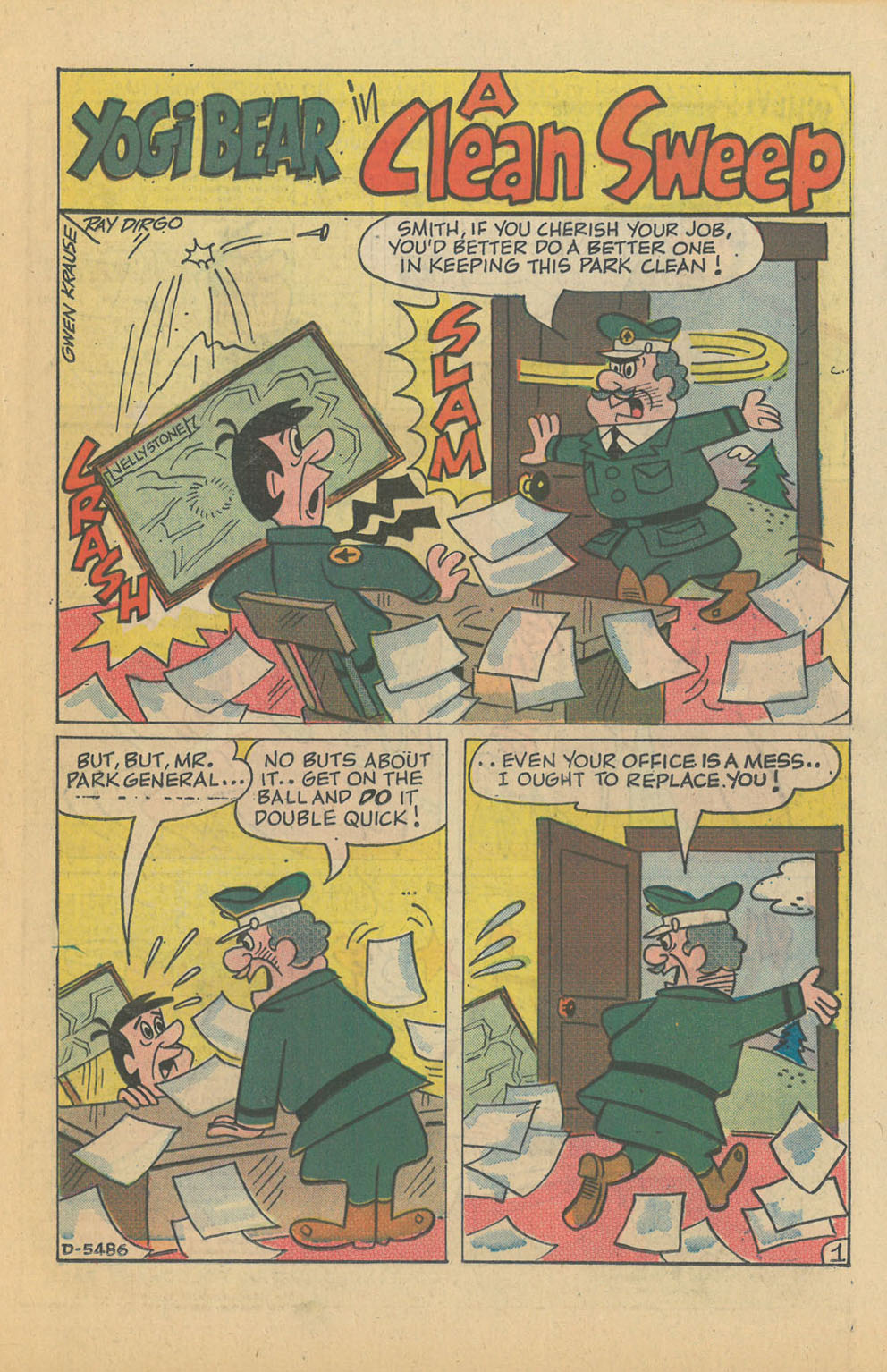 Read online Yogi Bear (1970) comic -  Issue #20 - 15
