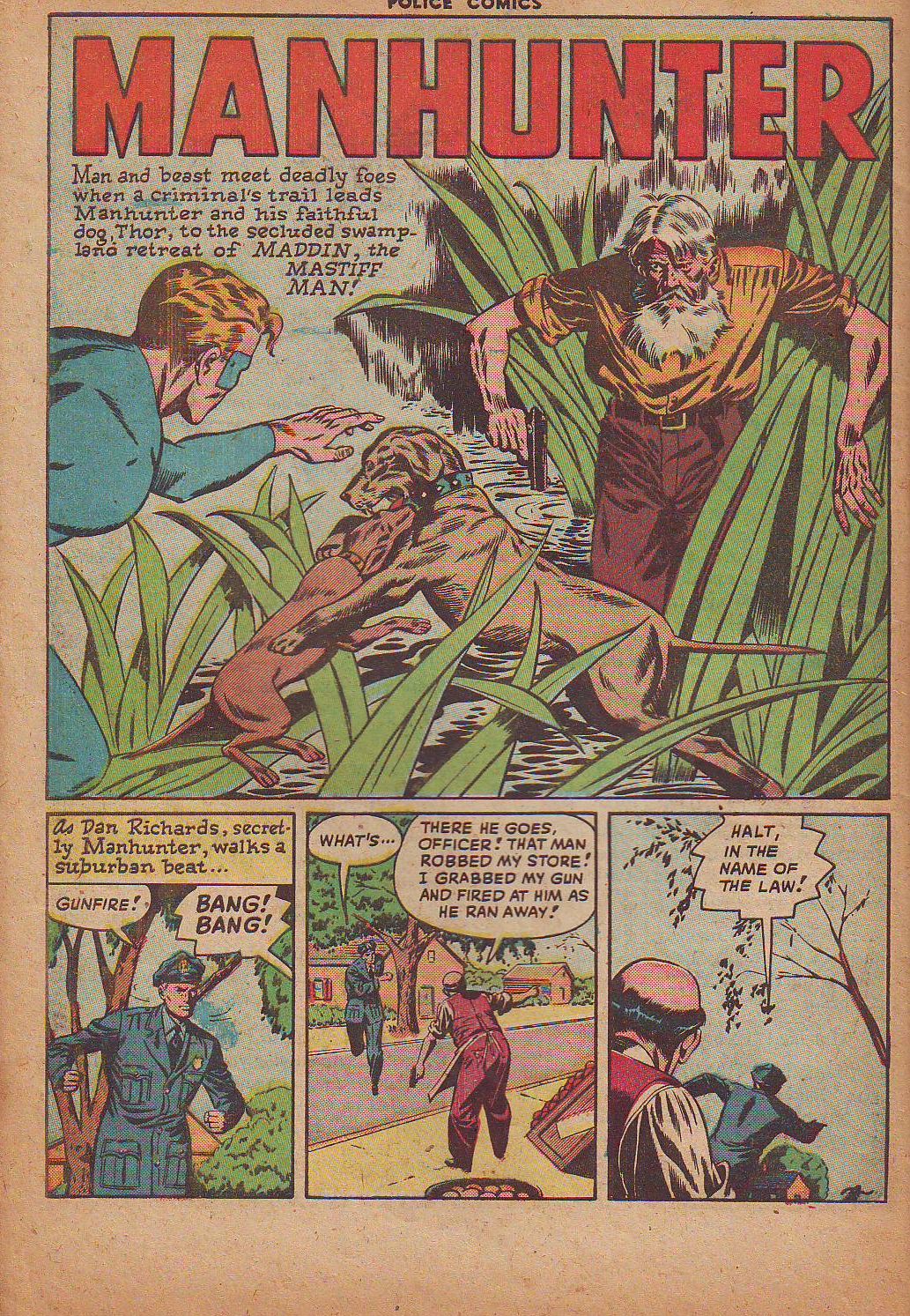 Read online Police Comics comic -  Issue #85 - 42