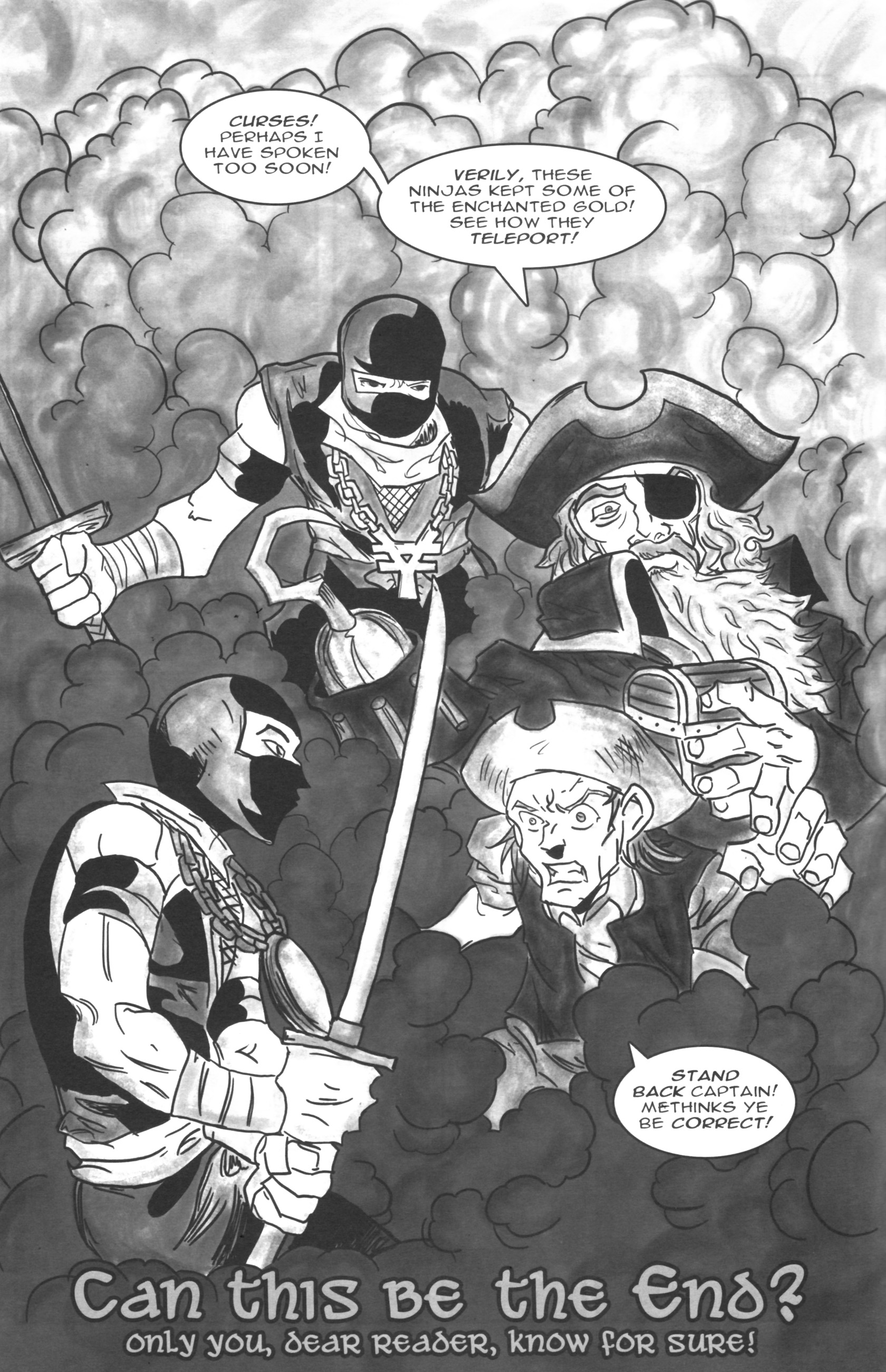 Read online Pirates vs. Ninjas comic -  Issue # _Annual 1 - 8