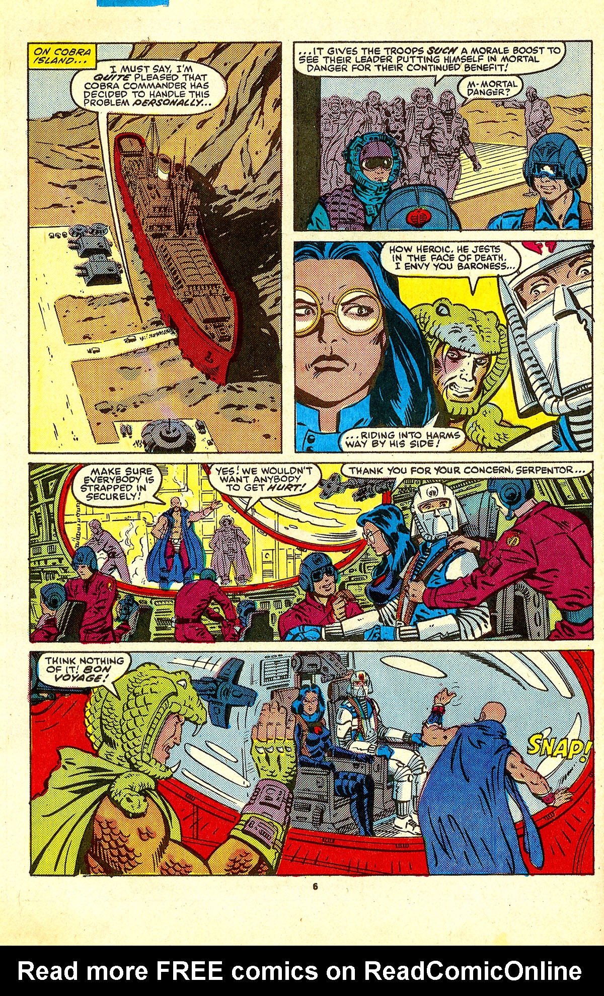 Read online G.I. Joe: A Real American Hero comic -  Issue #65 - 7